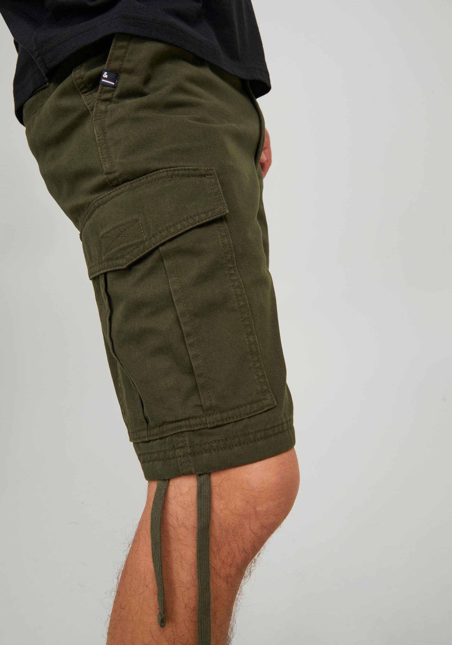 Jones night Jack & JPSTMARLEY Cargoshorts JJCARGO S forest