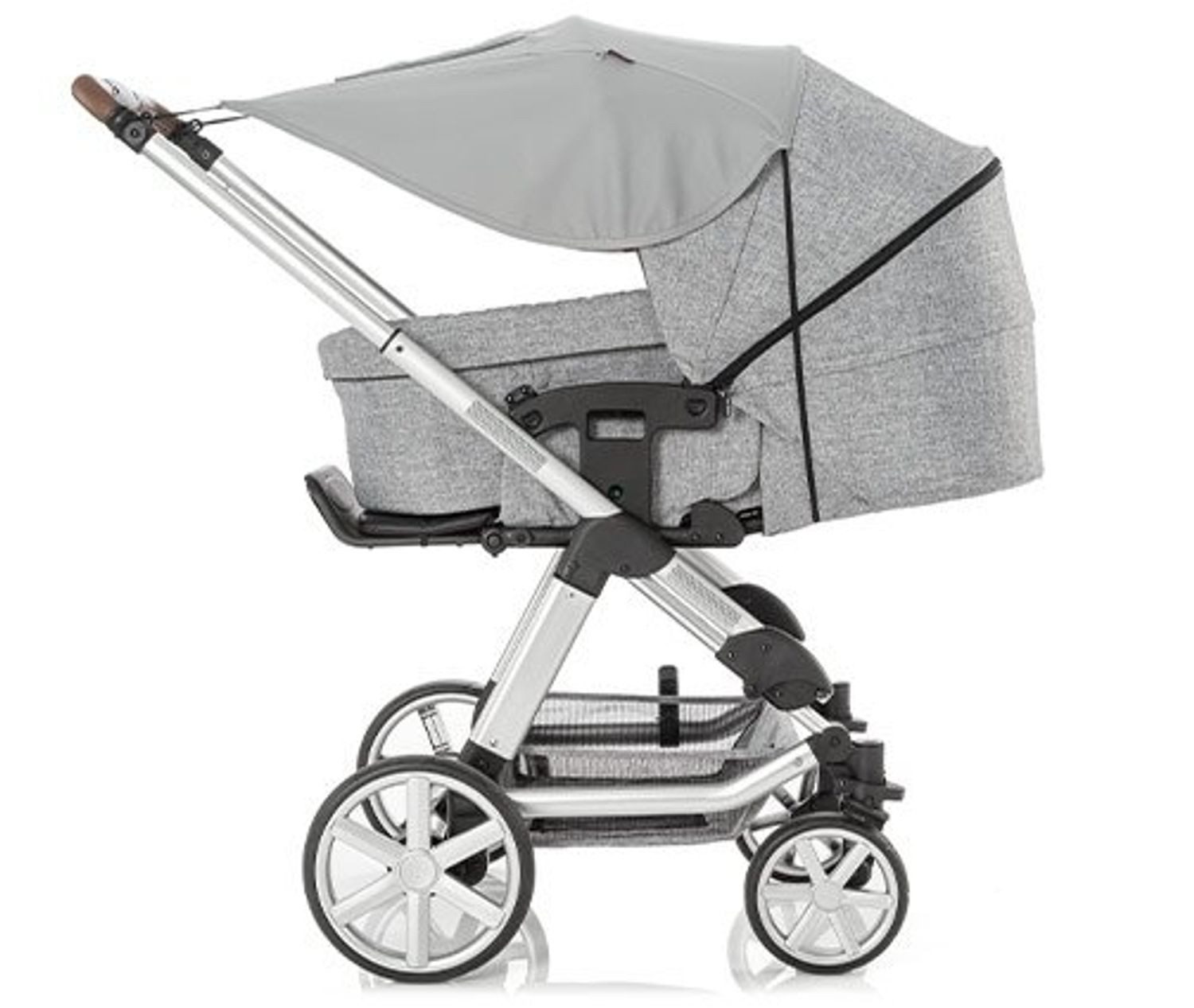 Reer Kinderwagen-Sonnenschutzhülle grau (1-St) günstig online kaufen