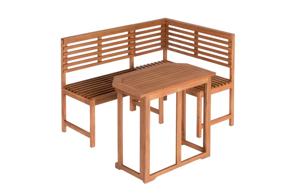 Gartenmöbel Ambiente Balkonset Garteneckbank, (2tlg., Eckbank günstig online kaufen