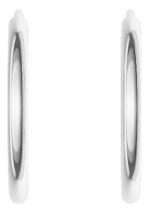 Firetti Paar Creolen Schmuck Geschenk Silber 925 2,0 mm breit, Made in Germany