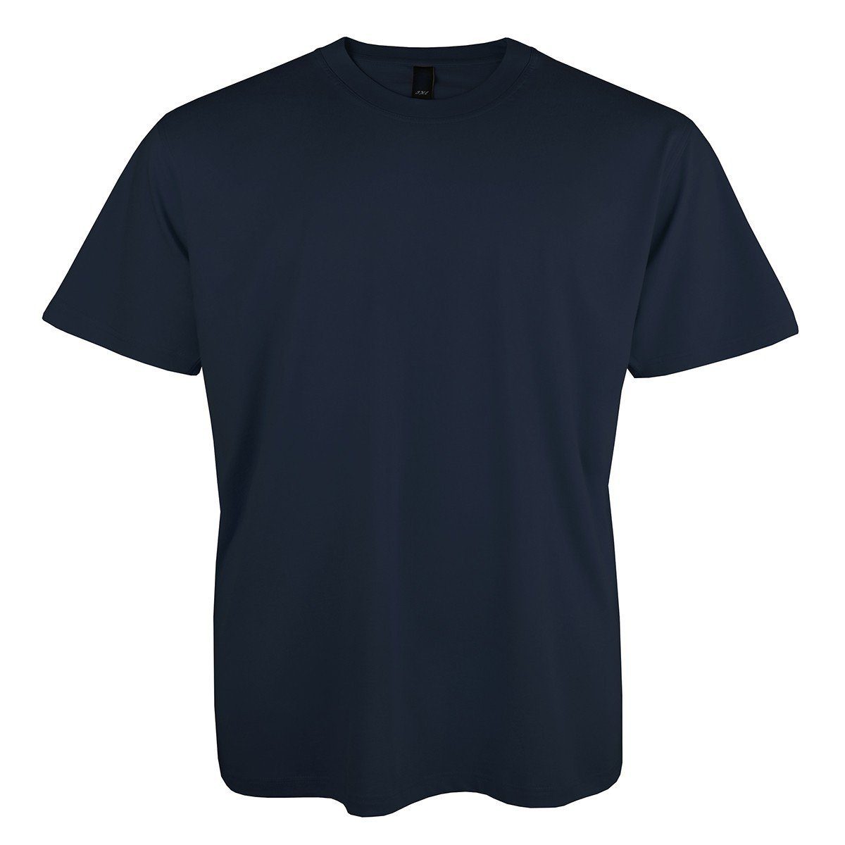 Dave's Rundhalsshirt Übergrößen Basic T-Shirt navy von Dave`s