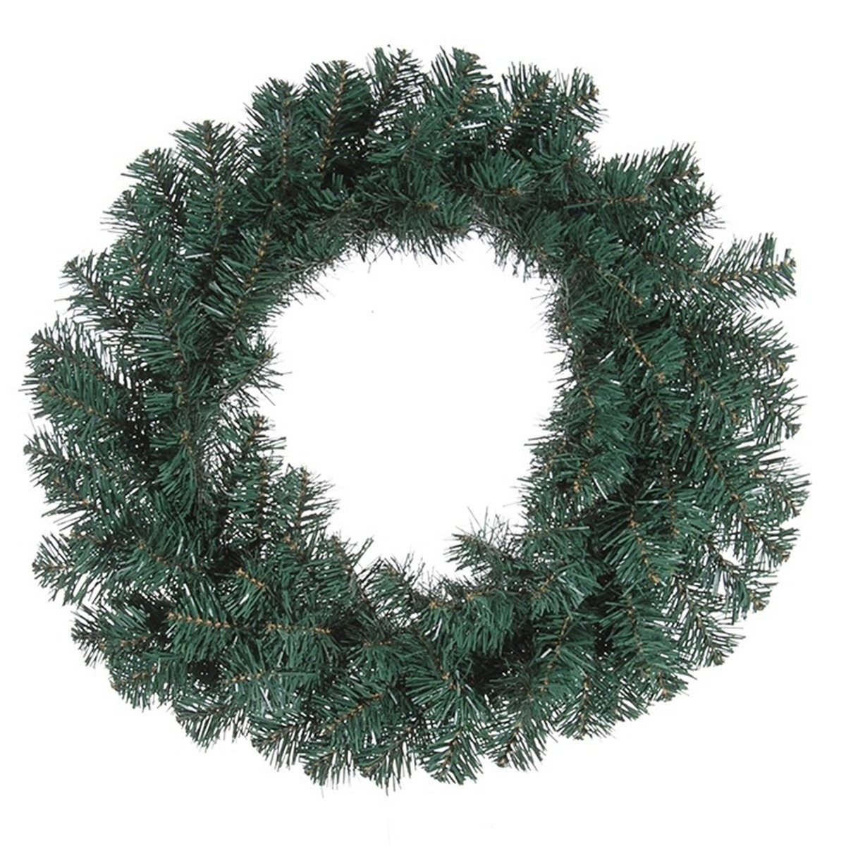 artplants Adventskranz Künstlicher Kranz Tanne AURELIANA, grün, Ø50cm