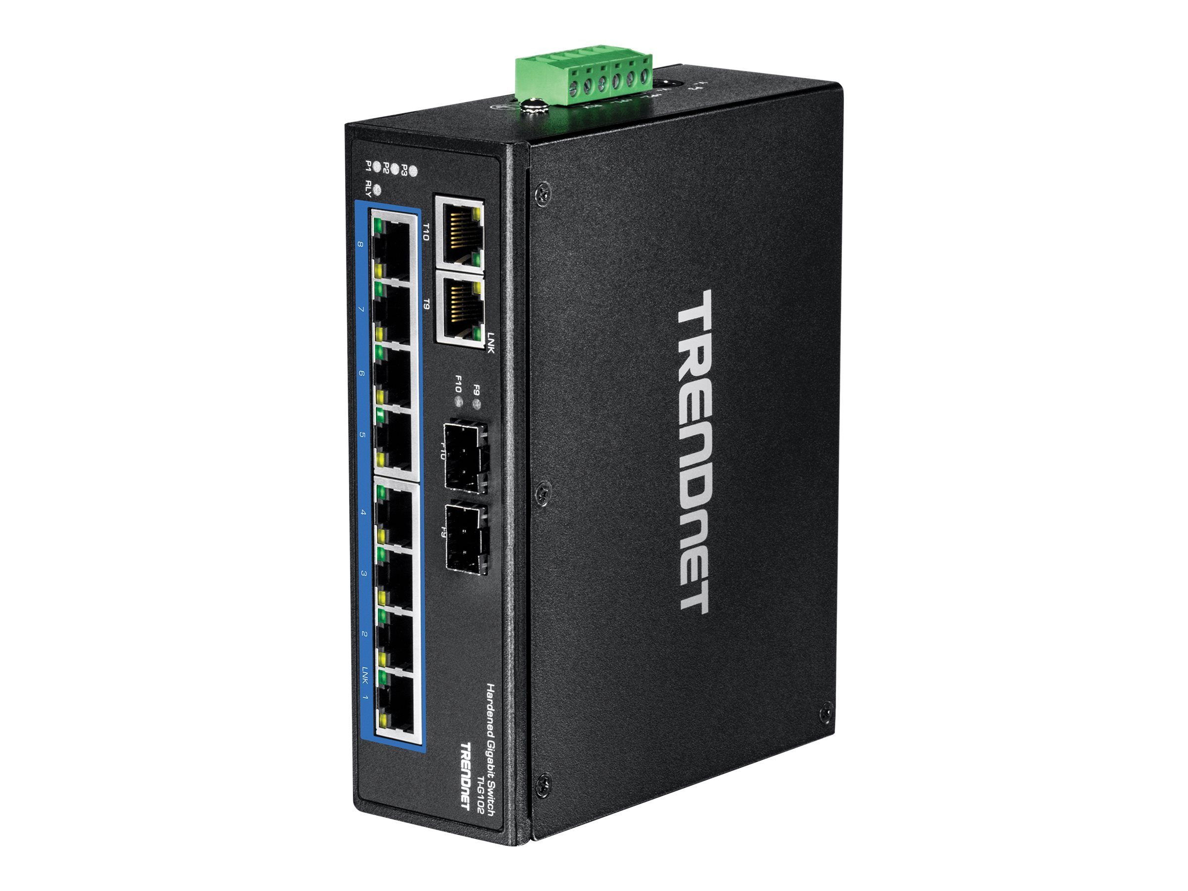 TRENDNET 10-PORT HARDENED INDUSTRIAL Netzwerk-Switch