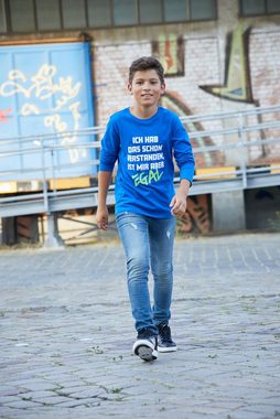 KIDSWORLD Langarmshirt ICH HAB DAS SCHON VERSTANDEN....., Spruch