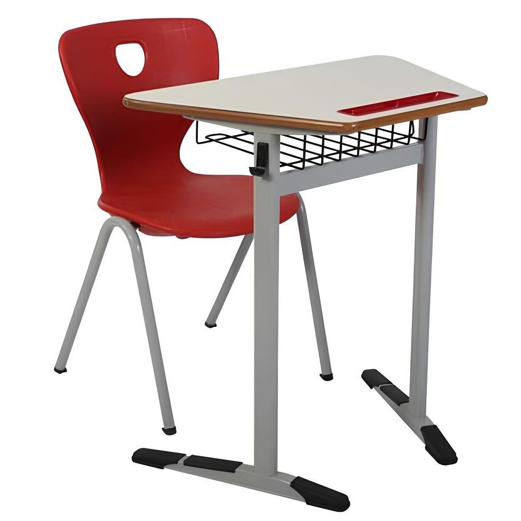 Xlmoebel Kinderschreibtisch Moderner Kinderschreibtisch mit passendem Stuhl für das (Schreibtisch-Set, 2-St., Schreibtisch mit Stuhl), Made in Europa