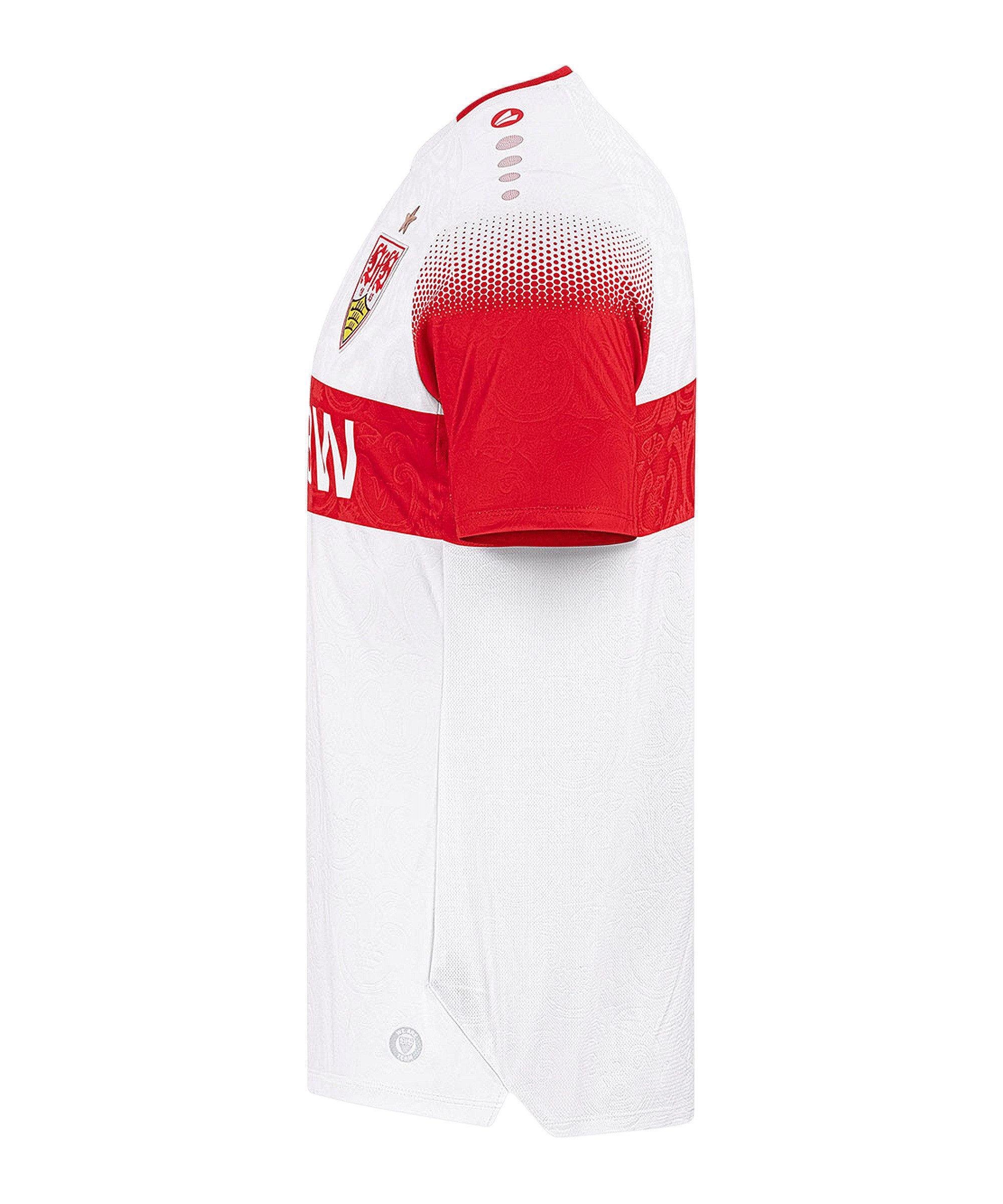 Jako Fußballtrikot JAKO VfB Stuttgart Trikot Home 2026/2027 Weiß 1. Bundesliga