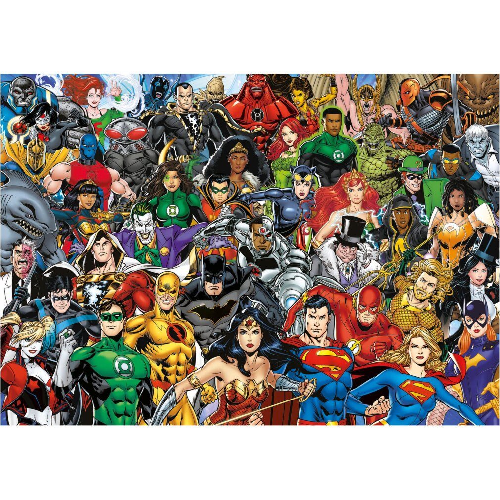 Educa Puzzle Puzzle Justice League 1000 DLC, Puzzleteile