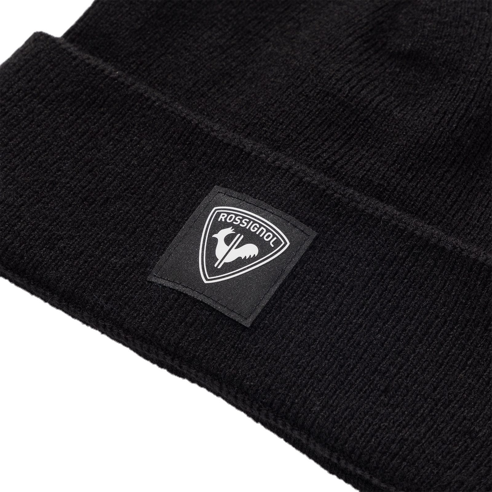 Rossignol Strickmütze Corporate T mit großem Logo-Patch