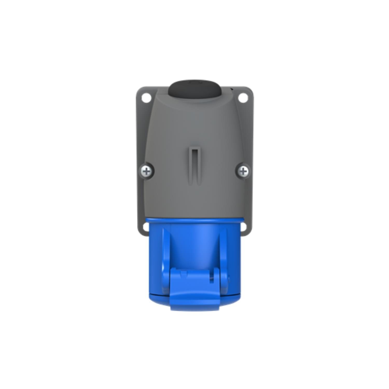 Amphenol CEE-Stecker Titel:16 Ampere CEE Wandsteckdose 3-polig (2P+PE) Buchse, Kodierung 6, (CEE Stromverteiler)