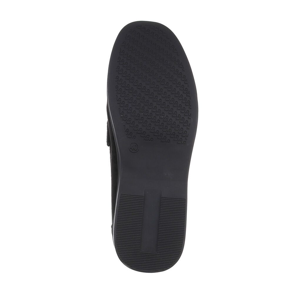 Coolwalk Herren Mokassin aus hochwertigem Material für Freizeit Slipper (87106483) Flach Slipper in Schwarz