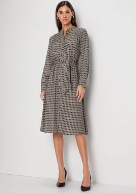 HECHTER PARIS Midikleid mit eleganten Print - NEUE KOLLEKTION