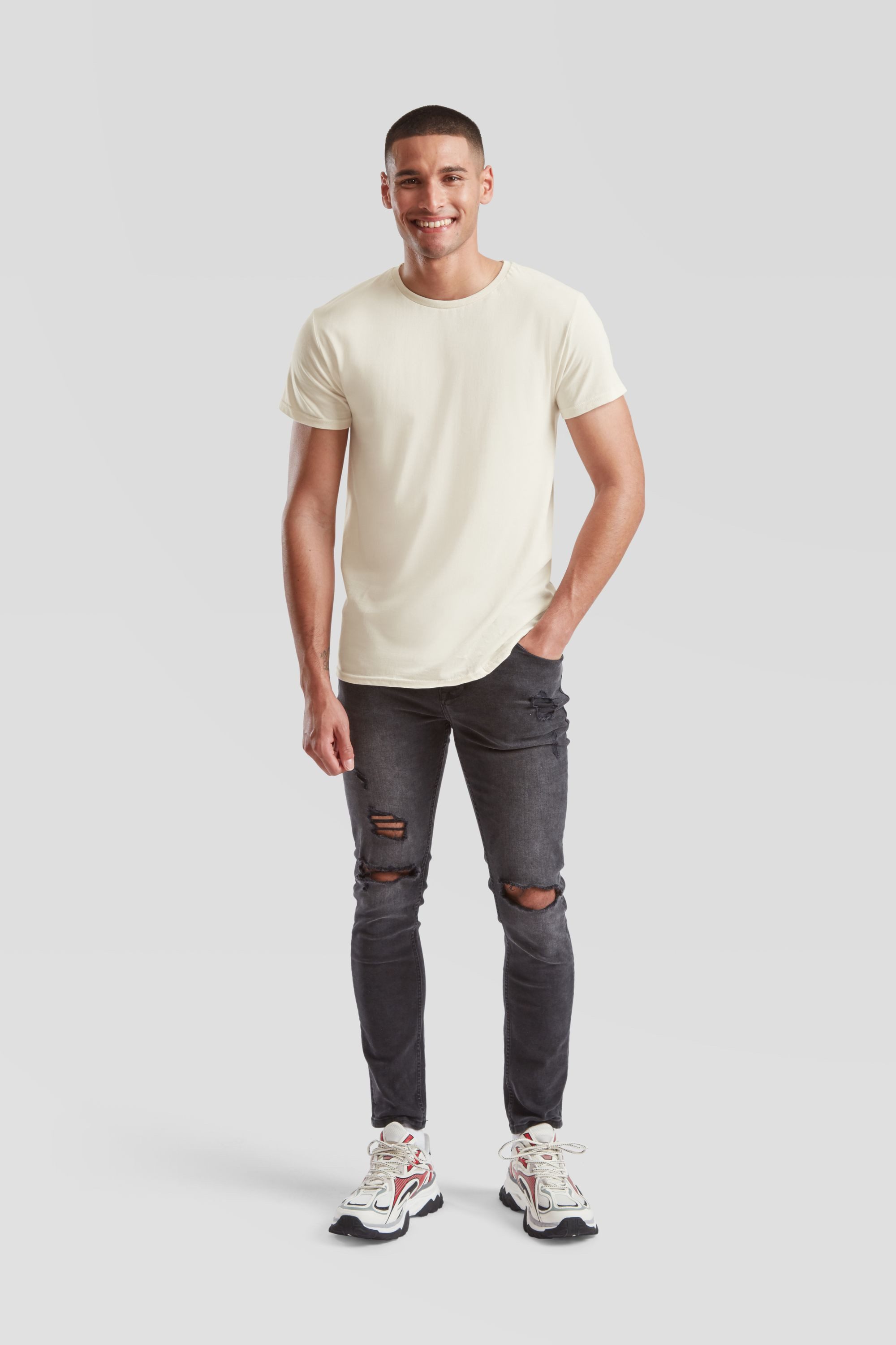 Fruit of the Loom Rundhalsshirt Iconic 150 T-Shirt günstig online kaufen