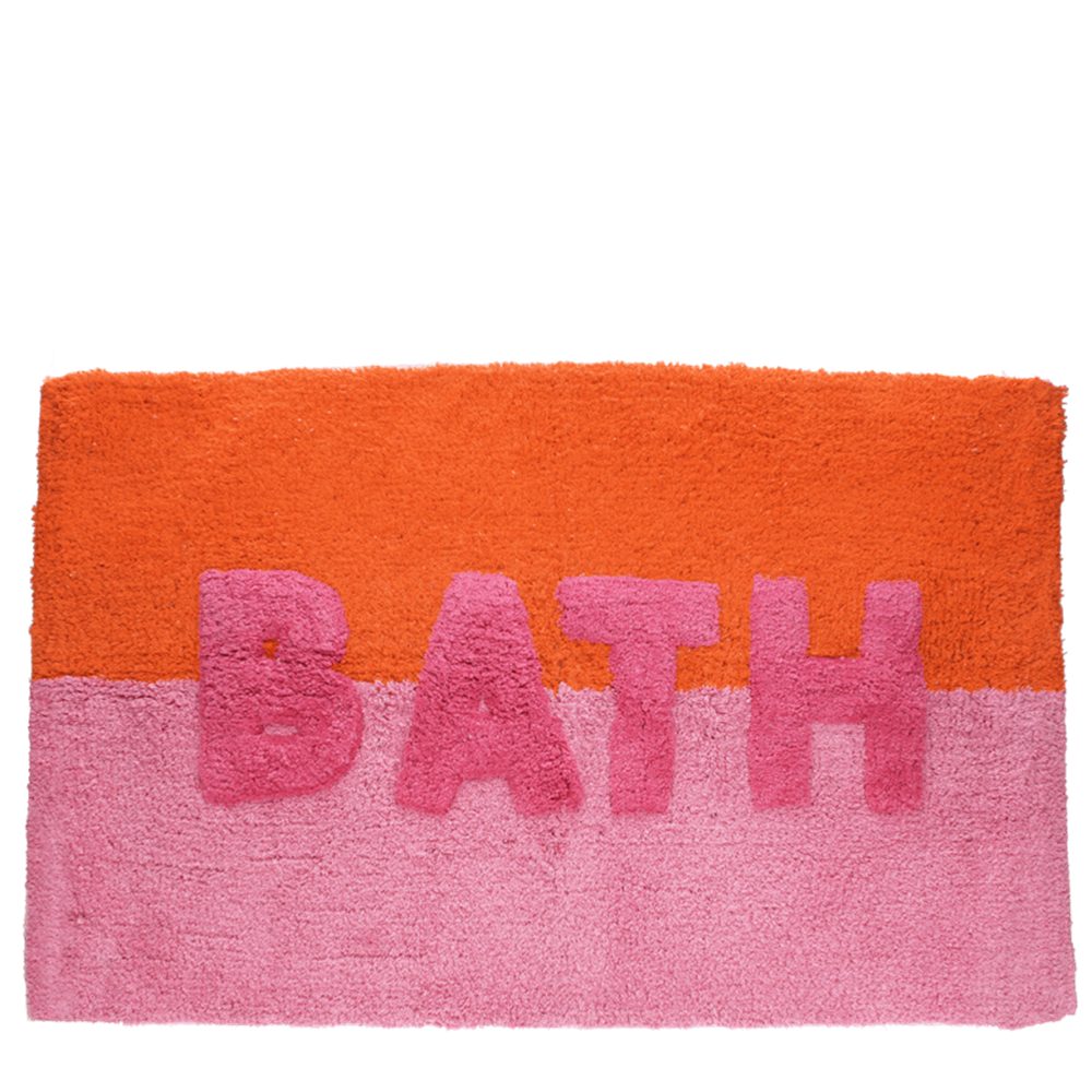 Rex London Badematte Badteppich, Badvorleger, farbenfrohes Motiv, Baumwolle, Rechteckig, ca. 80 x 50 cm