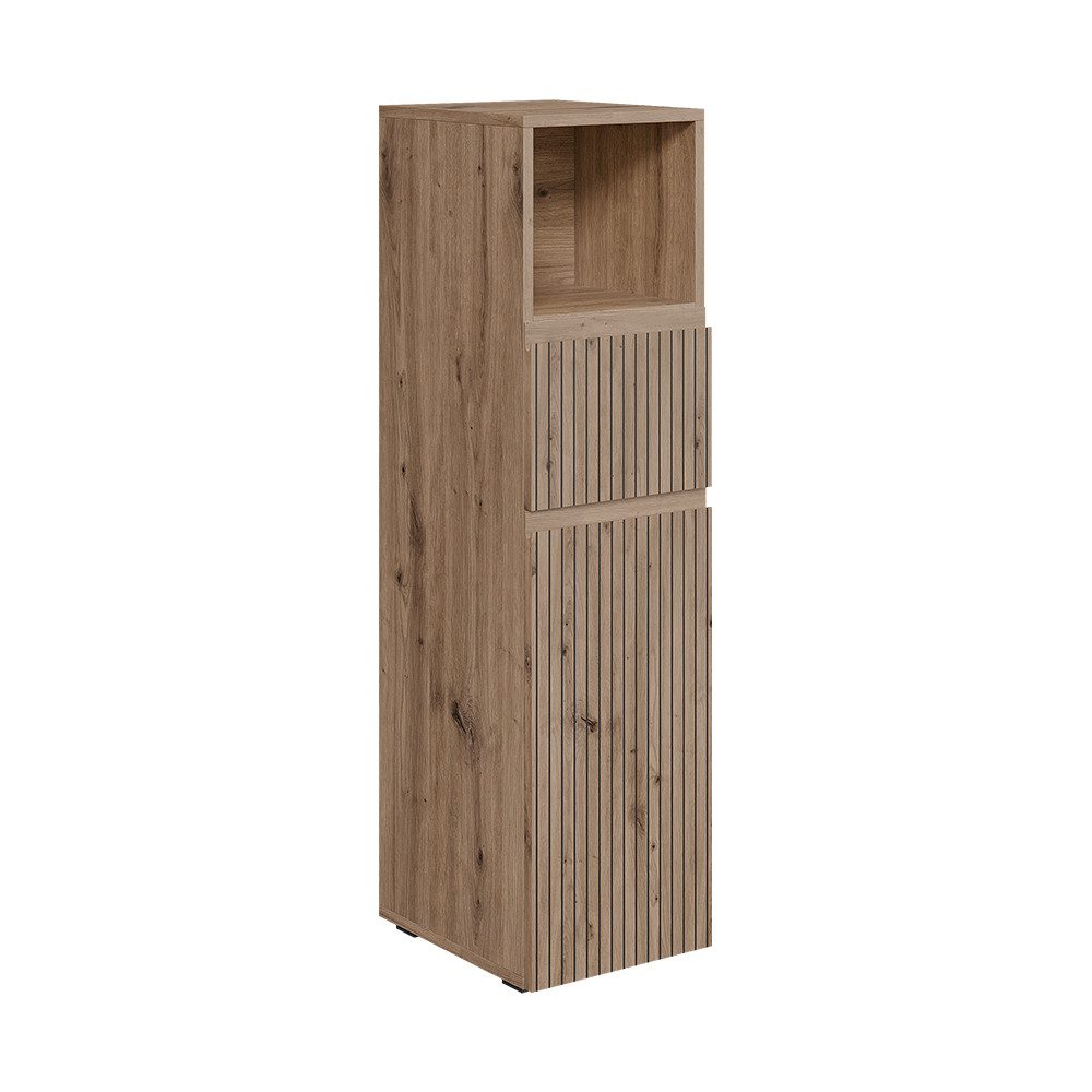Vicco Midischrank Takumi, Artisan, 30 x 112.6 cm mit Schublade und Tür günstig online kaufen