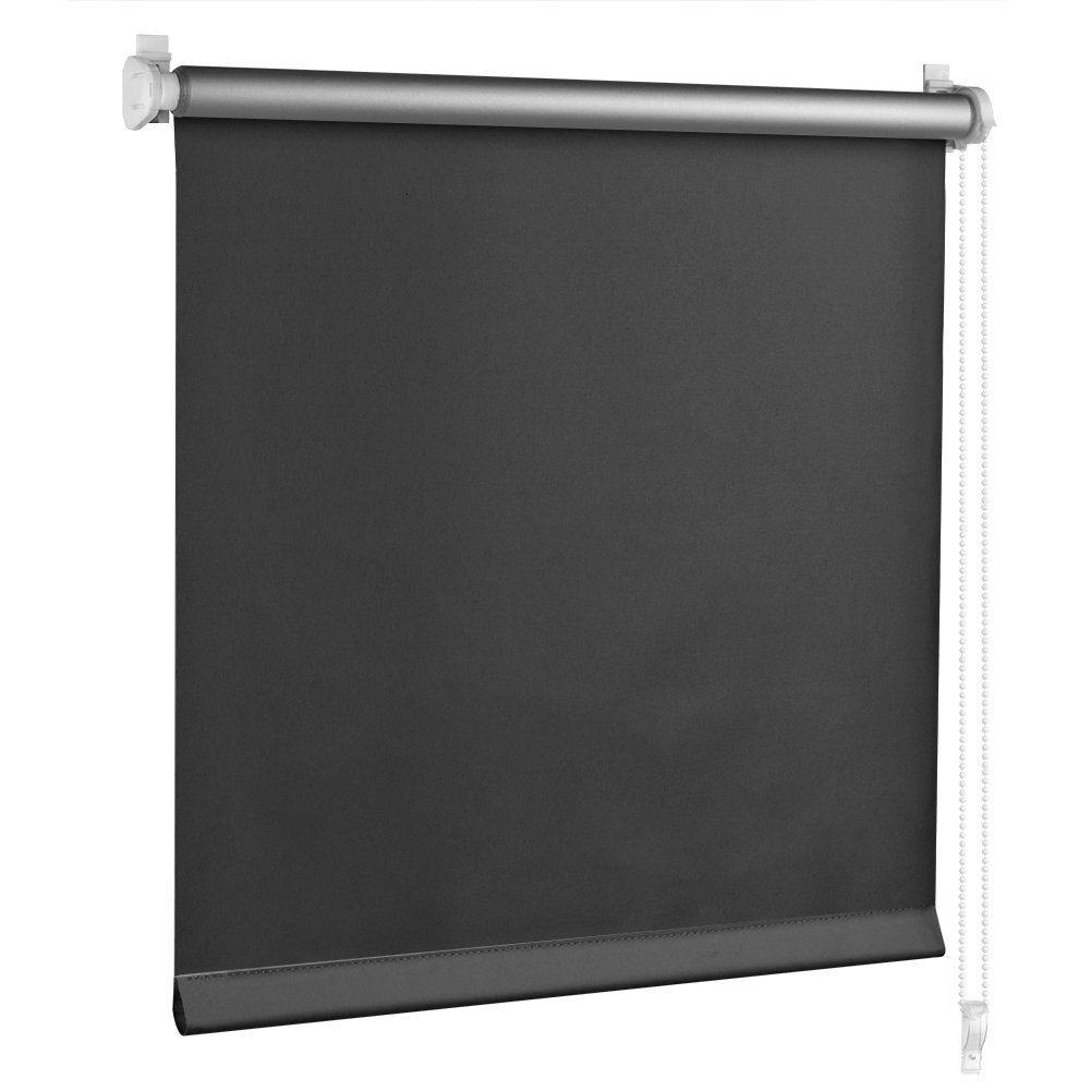 Rollo Thermorollo Klemmfix Rollo Verdunkelungsrollo Silberbeschichtung, günstig online kaufen