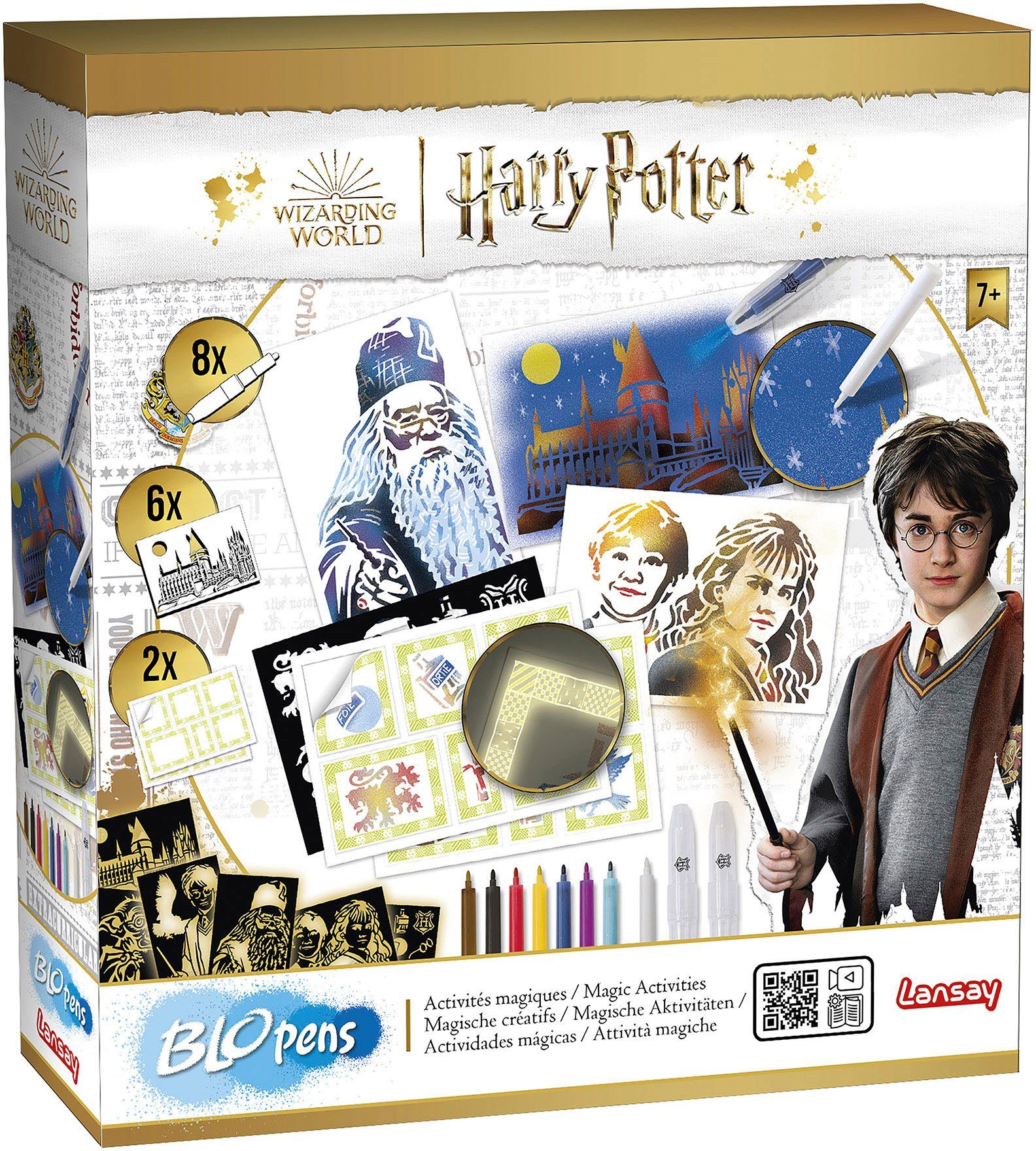 Blopens Kreativset Sprühstifteset Harry Potter