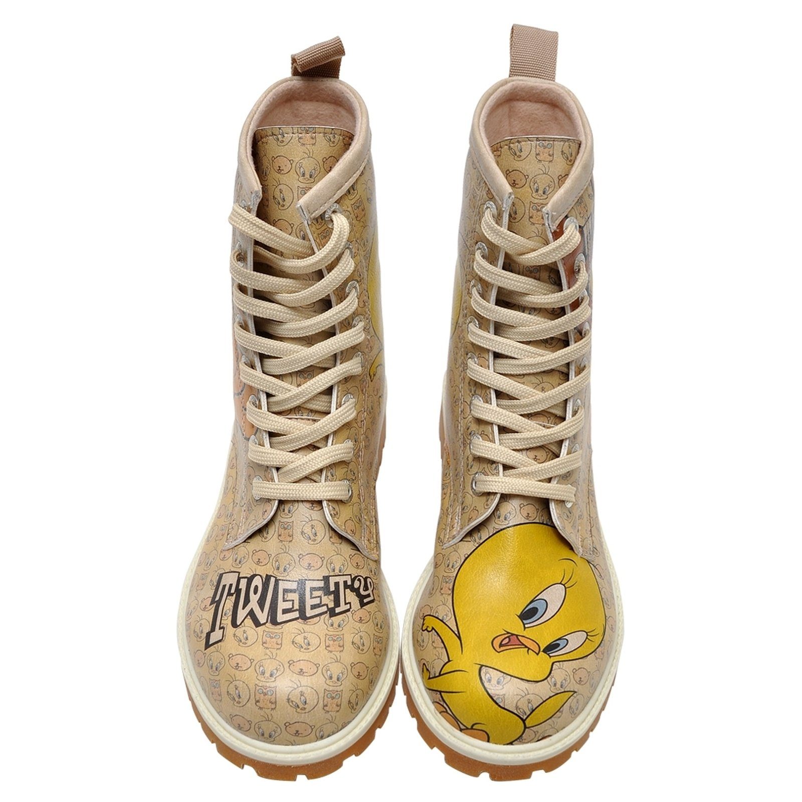 Vegan Tweety Schnürboots Moods DOGO