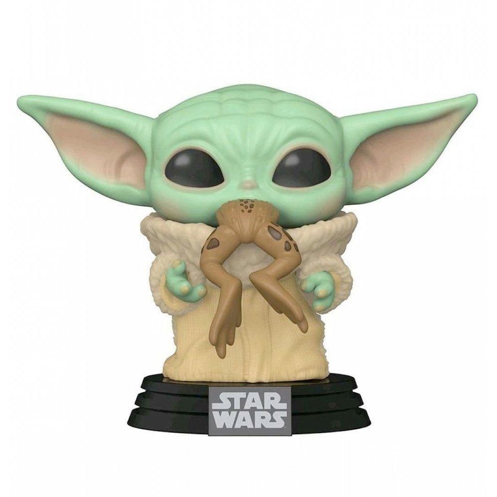 Funko Actionfigur POP! The Child (Baby Yoda) with Frog - The Mandalorian | Dekofiguren