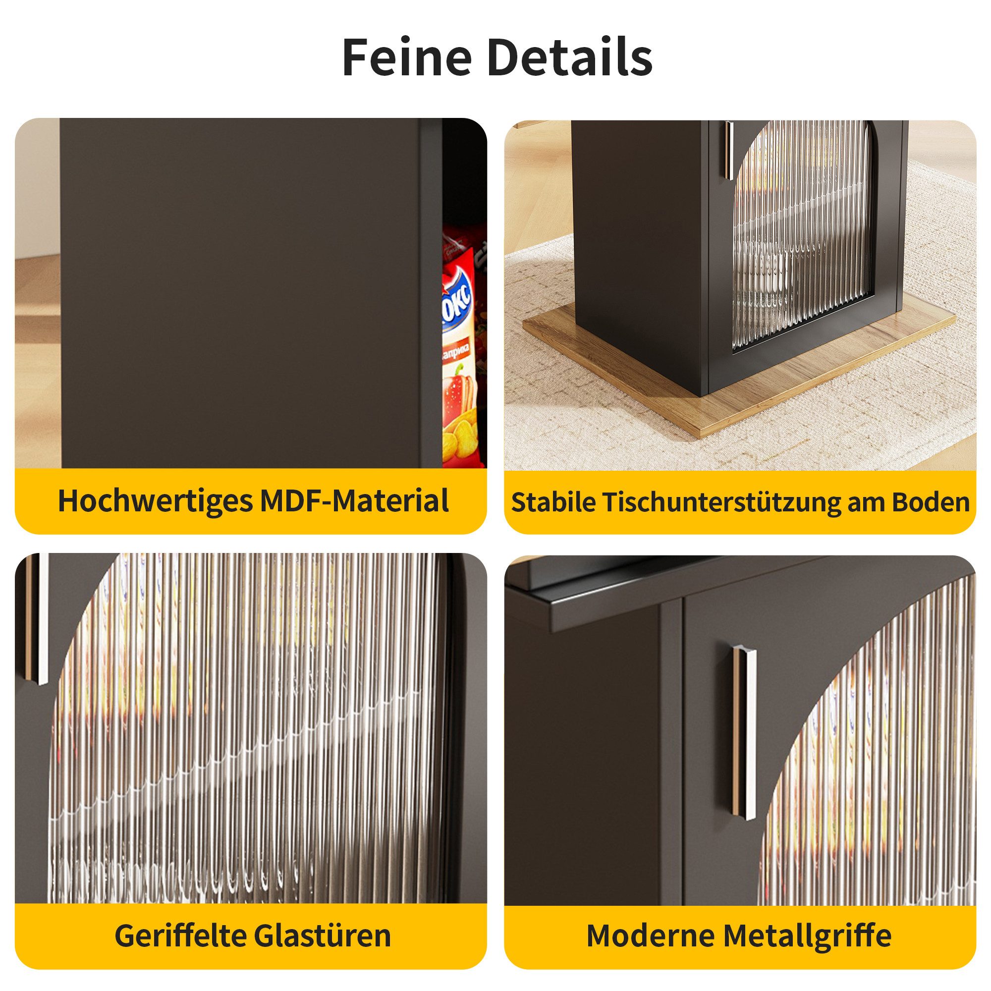i@home Essgruppe (5-tlg), Ausziehbarer Esstisch mit günstig online kaufen