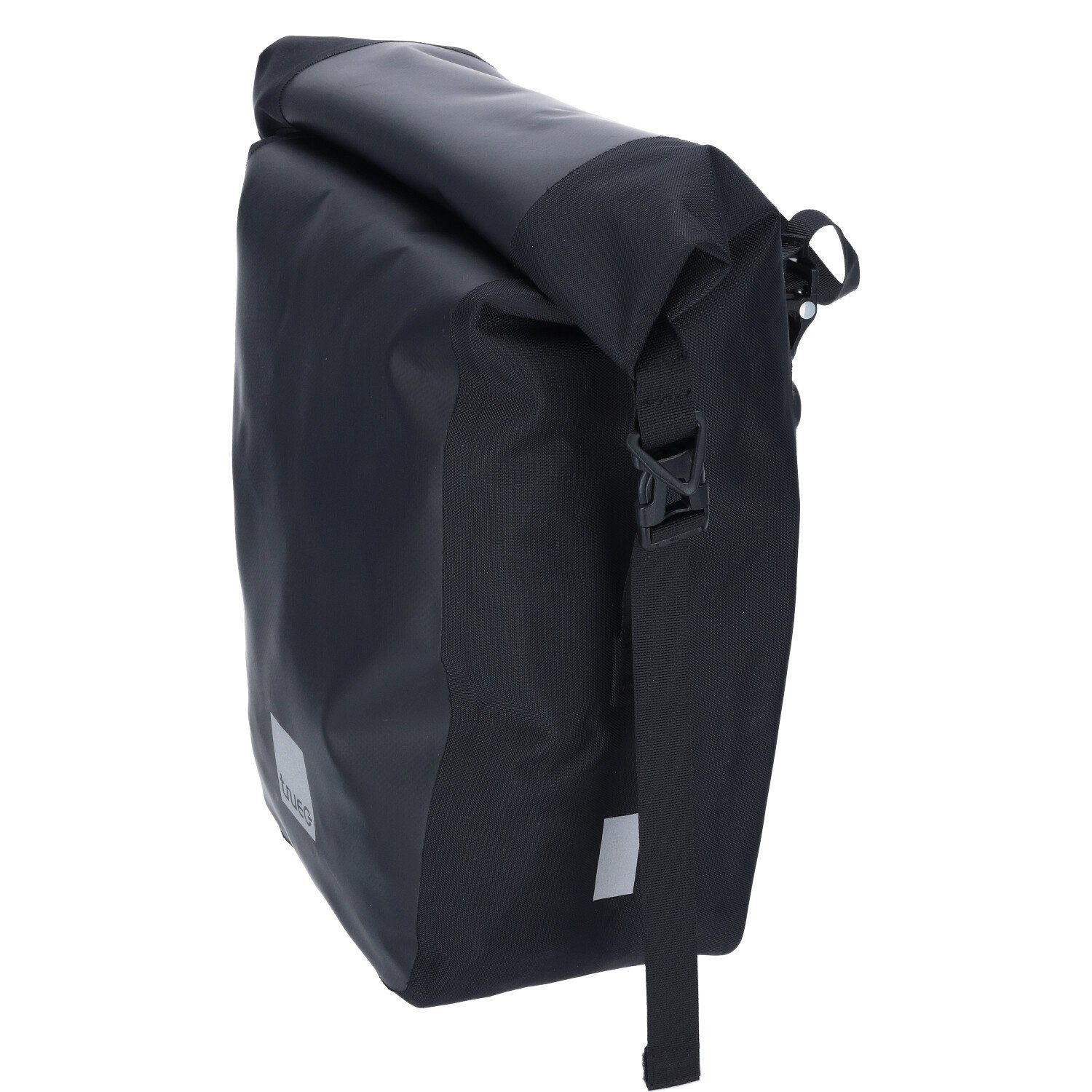 Gepäcktasche Fahrradtasche, 20L TheTrueC (Stück, Reißverschluss TheTrueC Stück), Umhängetasche schwarz