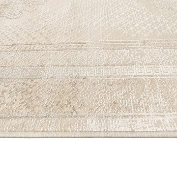 Teppich Orient Teppich „light classic“ dezent verziert in creme beige, Carpetia, rechteckig, Höhe: 5 mm