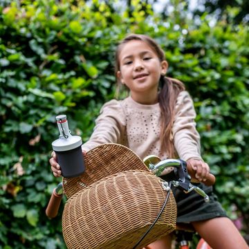 KOZIOL Trinkflasche Plopp To Go Mini Organic Strawberry Ice Cream, mit Bügelverschluss