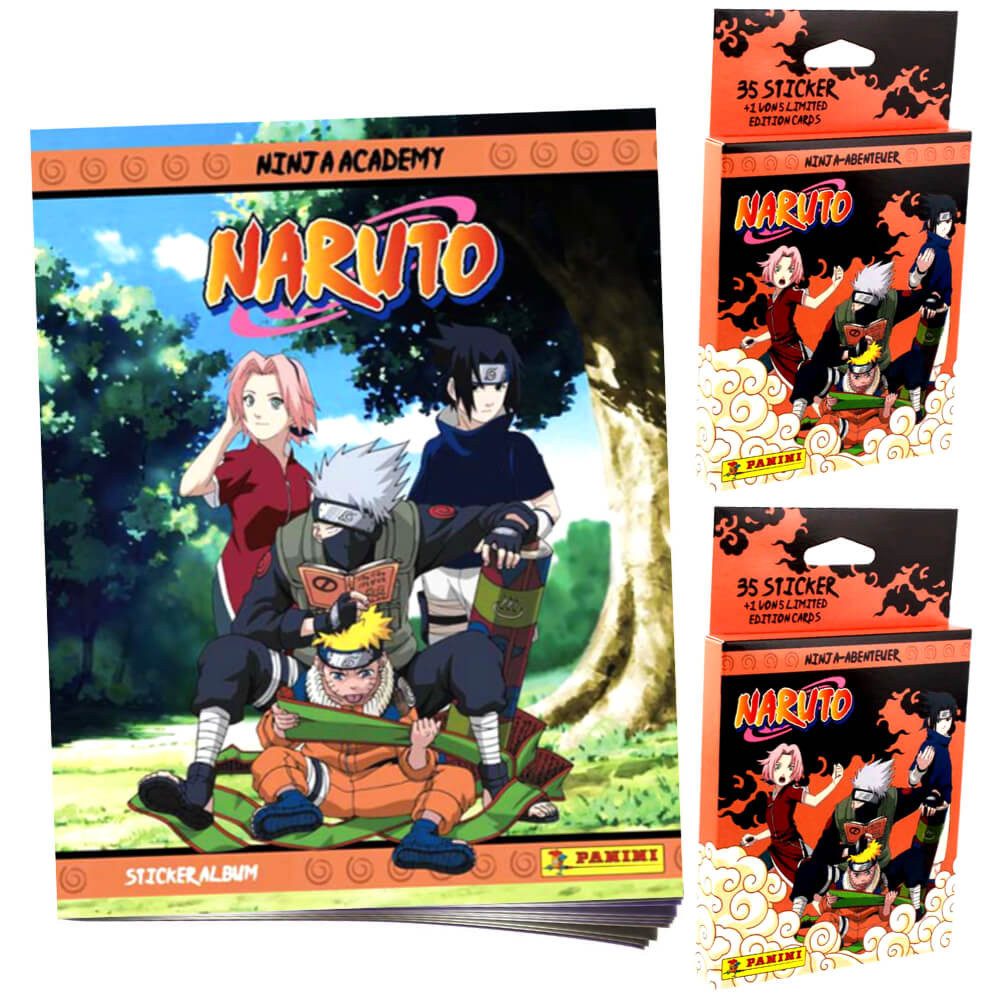 Sammelkarte Naruto Sticker - Ninja Academy Sammelsticker (2025)