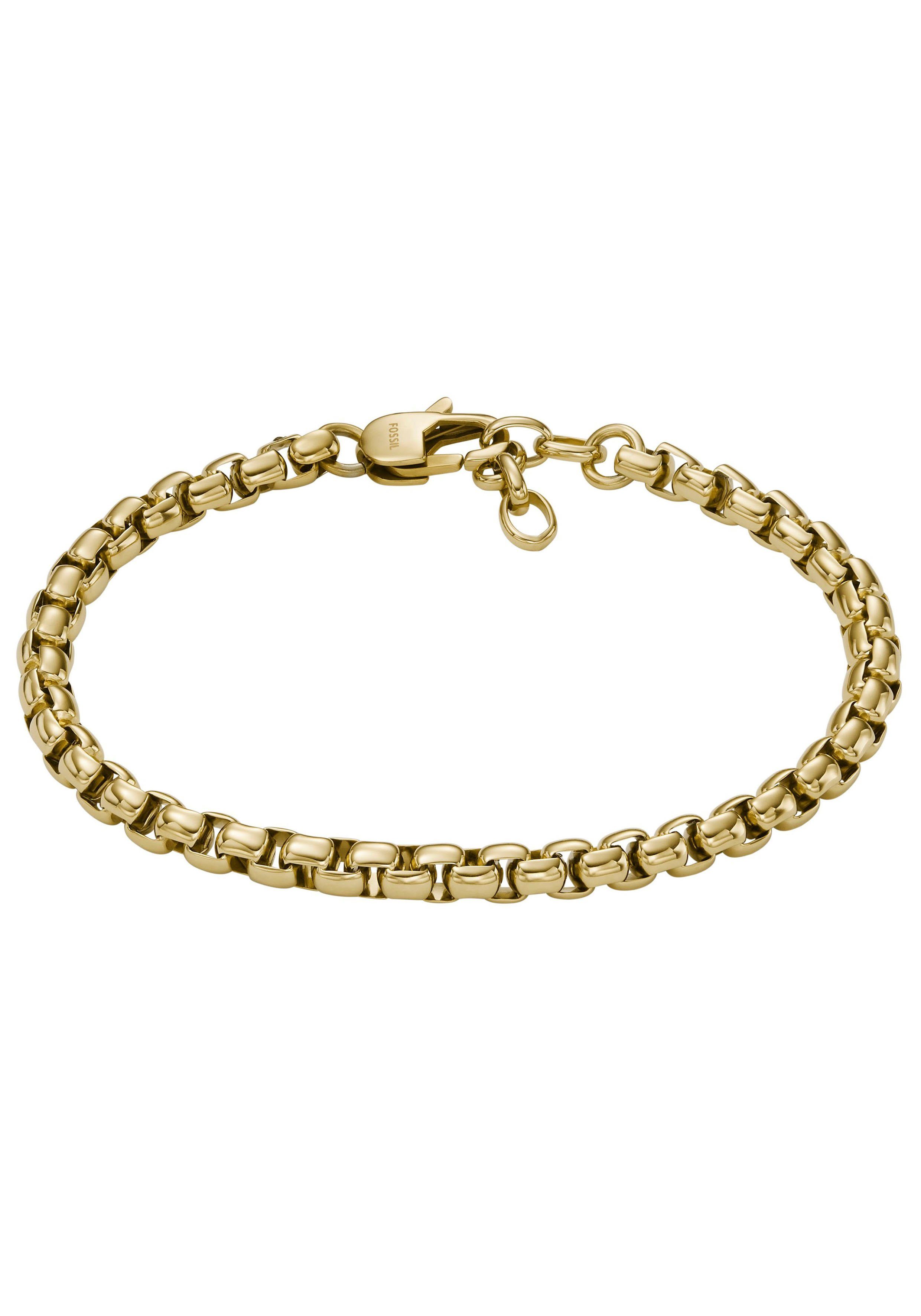 Fossil Armband Schmuck Geschenk Edelstahl Armschmuck ALL STACKED UP
