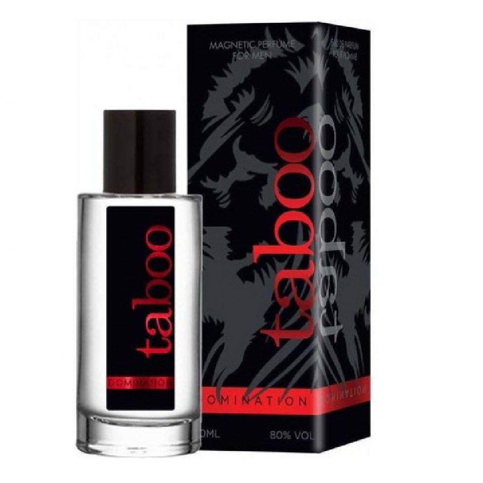 Ruf Eau de Parfum Duft für Herren Pheromone Bergamotte Zederholz 50ml Taboo Domination, 1-tlg., Männerduft