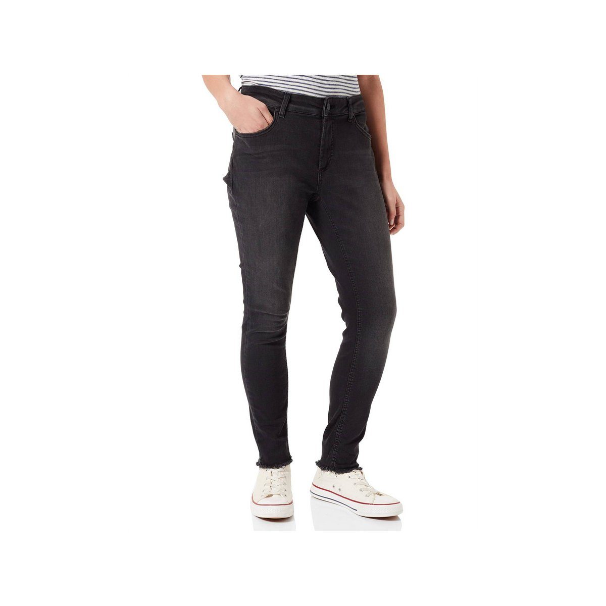 Regular-fit-Jeans schwarz regular (1-tlg) ONLY