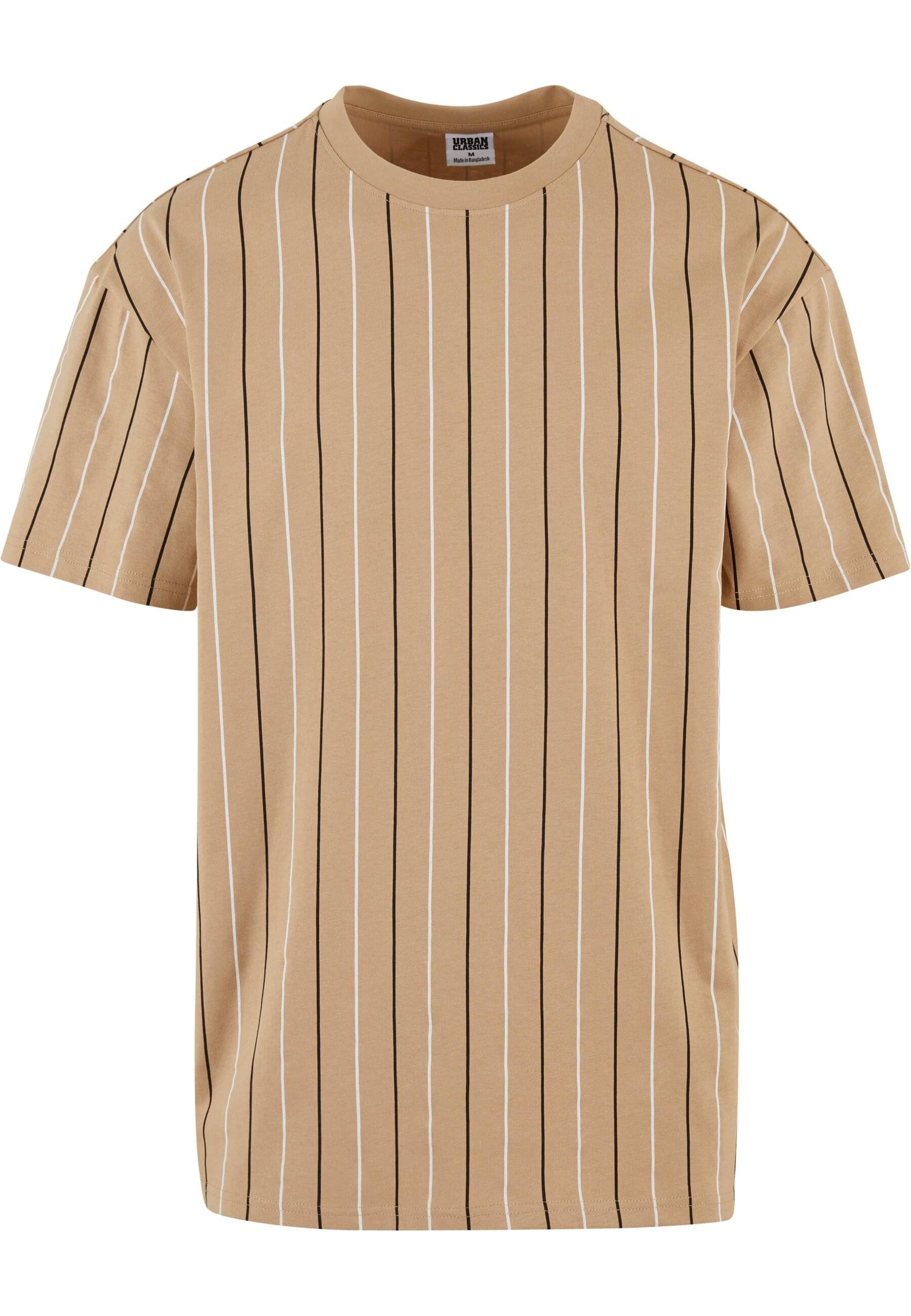 URBAN CLASSICS T-Shirt Urban Classics Printed Pinstripe Tee (1-tlg) günstig online kaufen