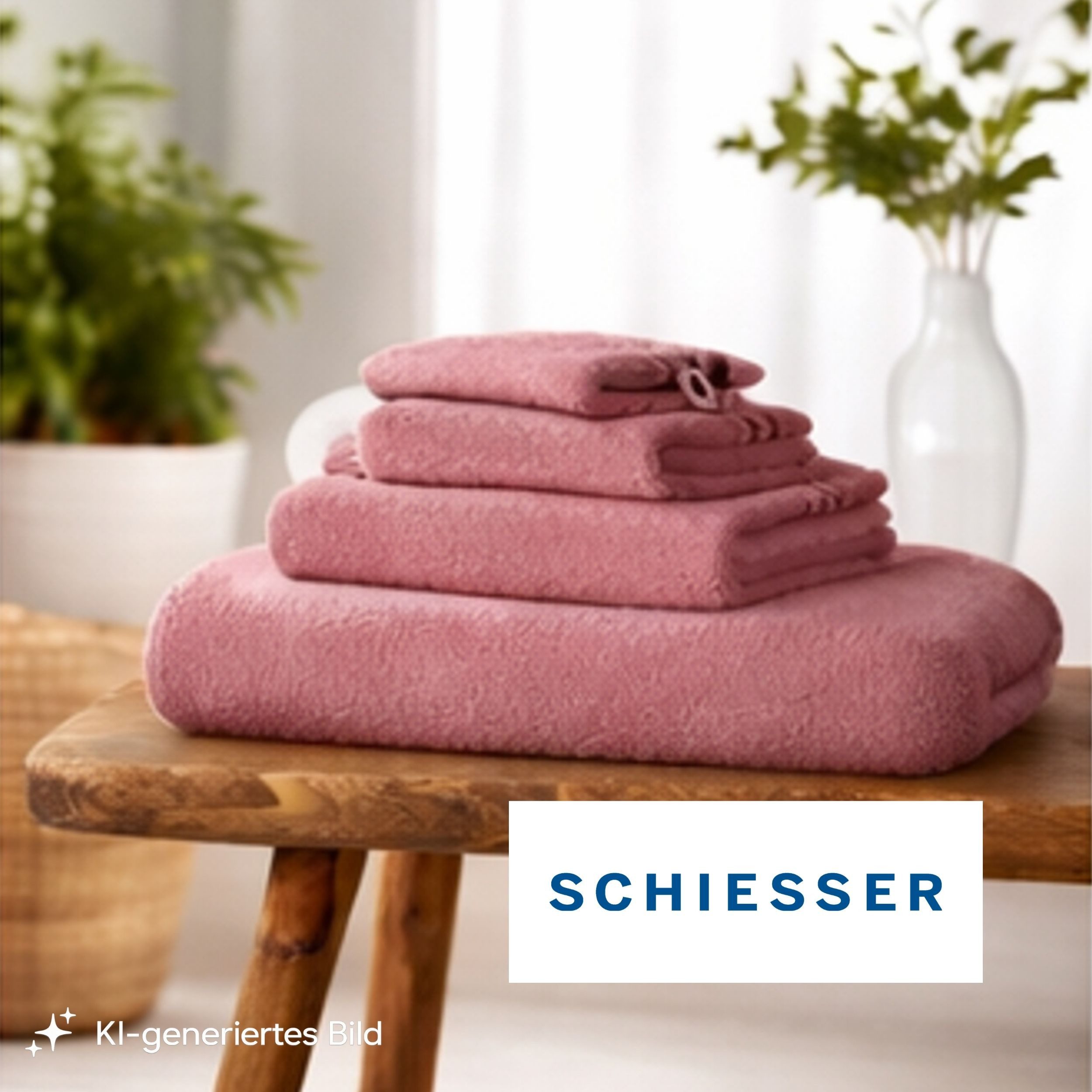 Schiesser Handtücher Skyline Color aus 100 % Baumwolle mit eleganter Streifenbordüre, Frottier (Set, 4-St), OEKO-TEX® MADE IN GREEN – Bild 3 von 5