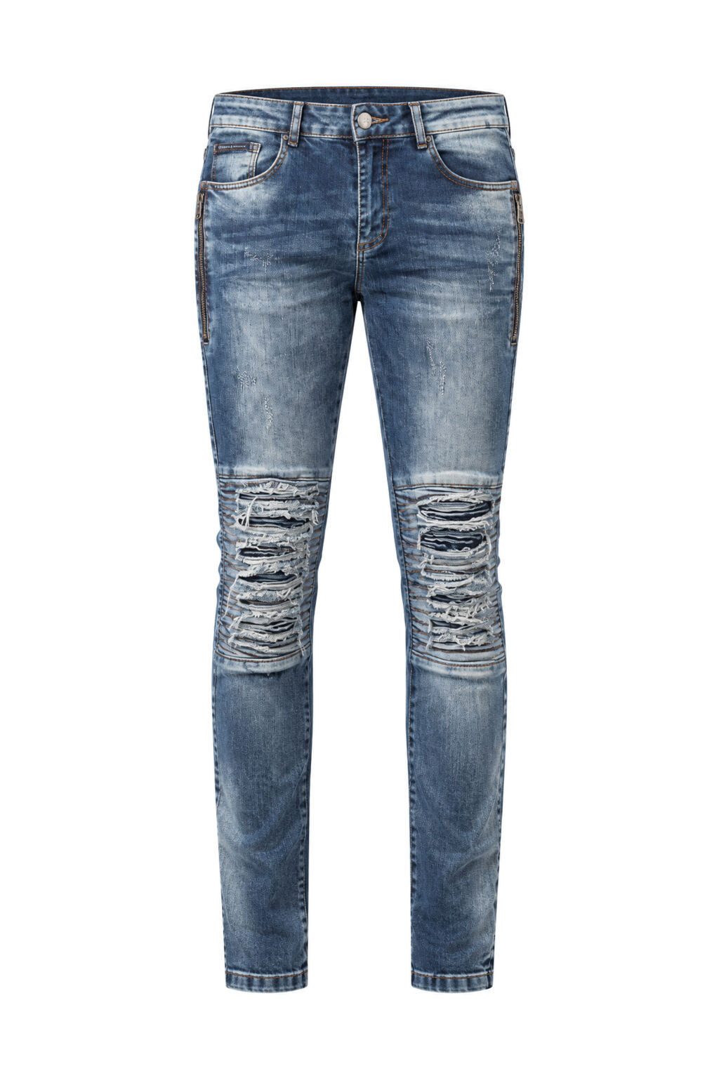 Cipo & Baxx 5-Pocket-Jeans Jeans im Used-Look – Bild 2 von 5