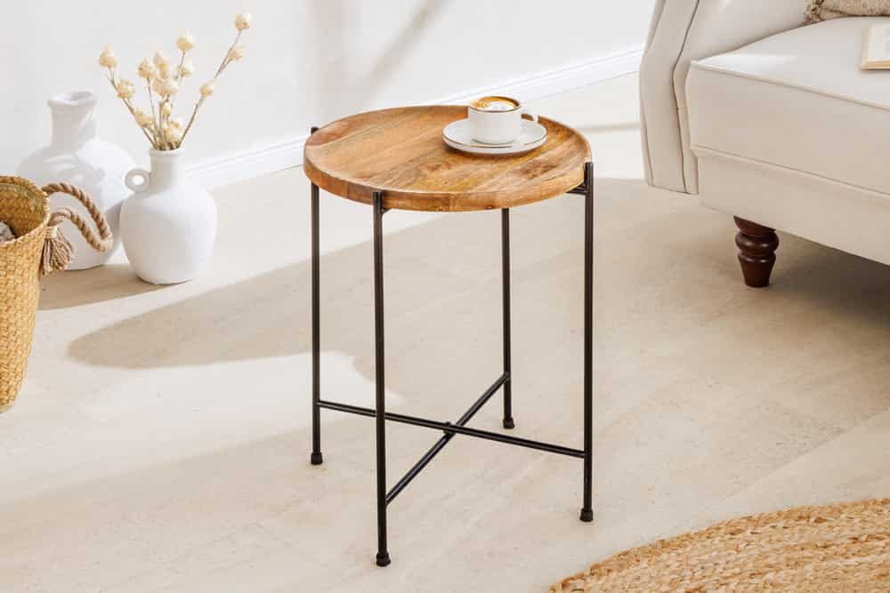 Sitheim-Europe Beistelltisch TRAYFUL Runder Beistelltisch 50cm günstig online kaufen