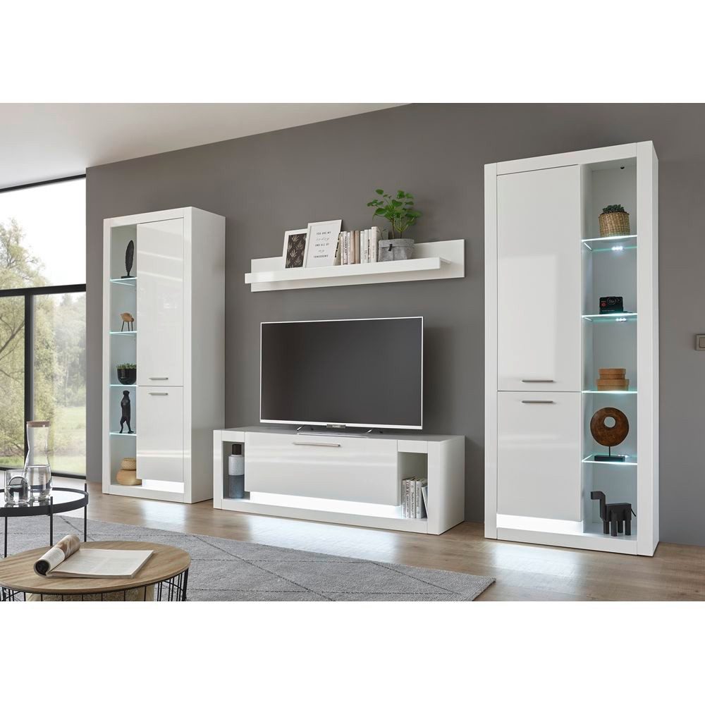 Lomadox Wandregal Mailand-61, Wandboard Bücherregal Ablage wandhängend 150c günstig online kaufen