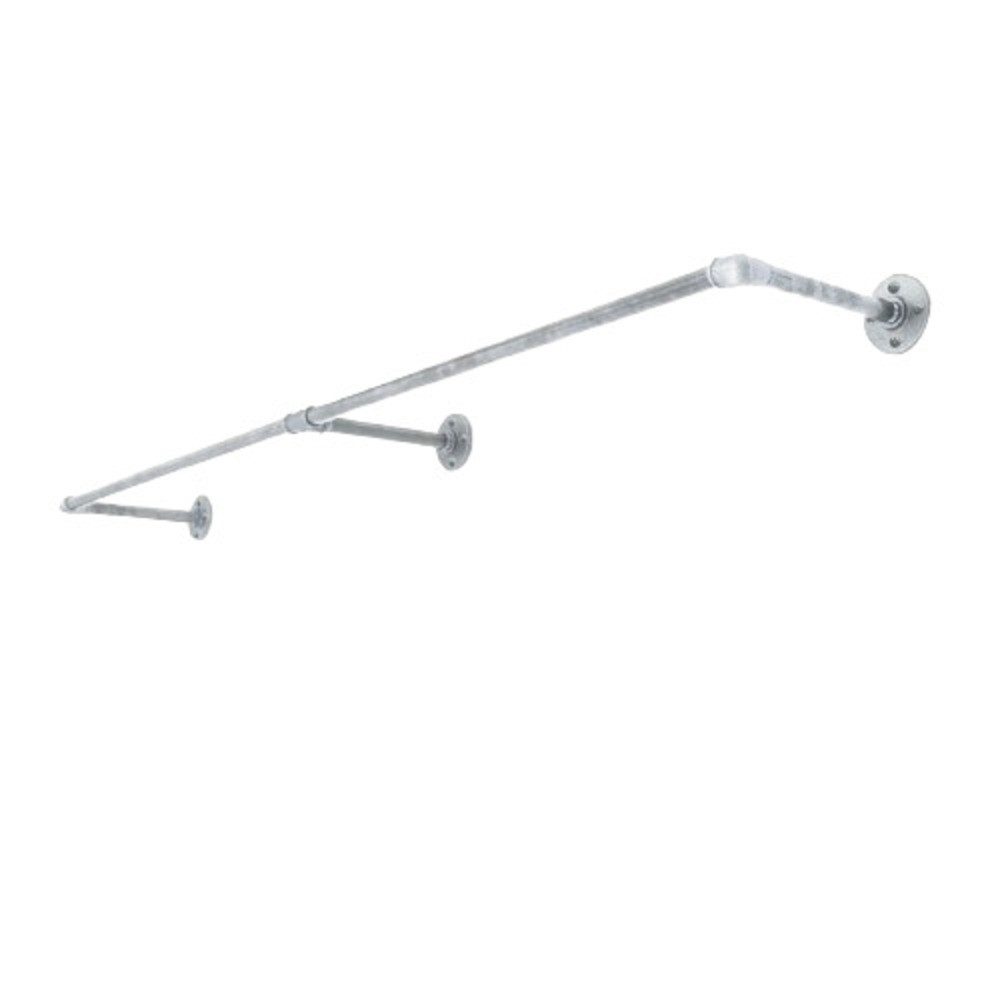 various - Industrial Design Möbel Kleiderstange Industrial Design Kleiderstange SOLID LINE DUO, verzinkt, div. Größen, Div. Größen