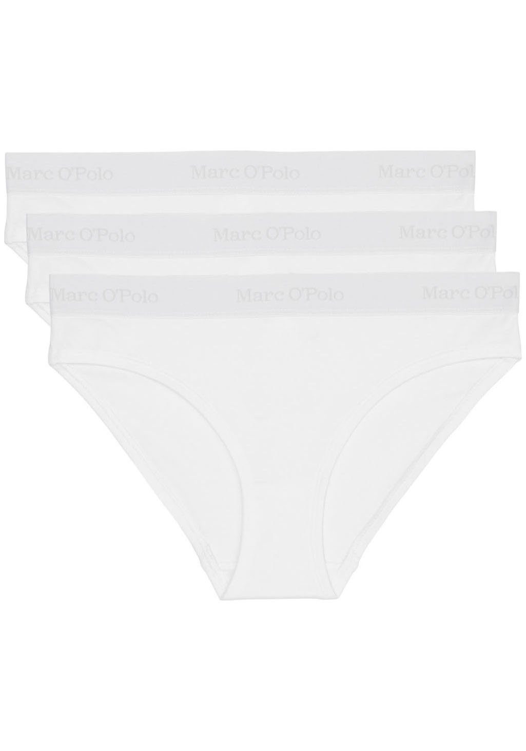 Marc O'Polo Slip (Packung, 3-St) 100white