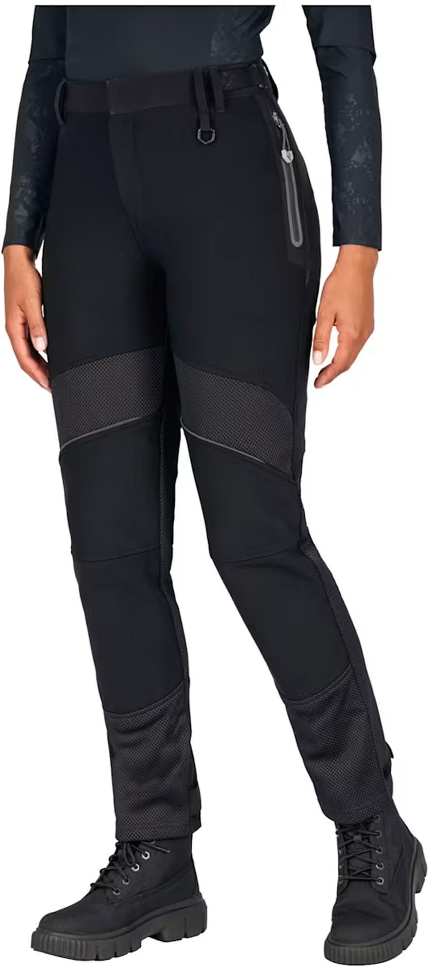KNOX Motorradhose Urbane Pro Move Damen Motorrad Textilhose Verbindungsreißverschluss,Hüftprotektoren enthalten,Knieprotektor