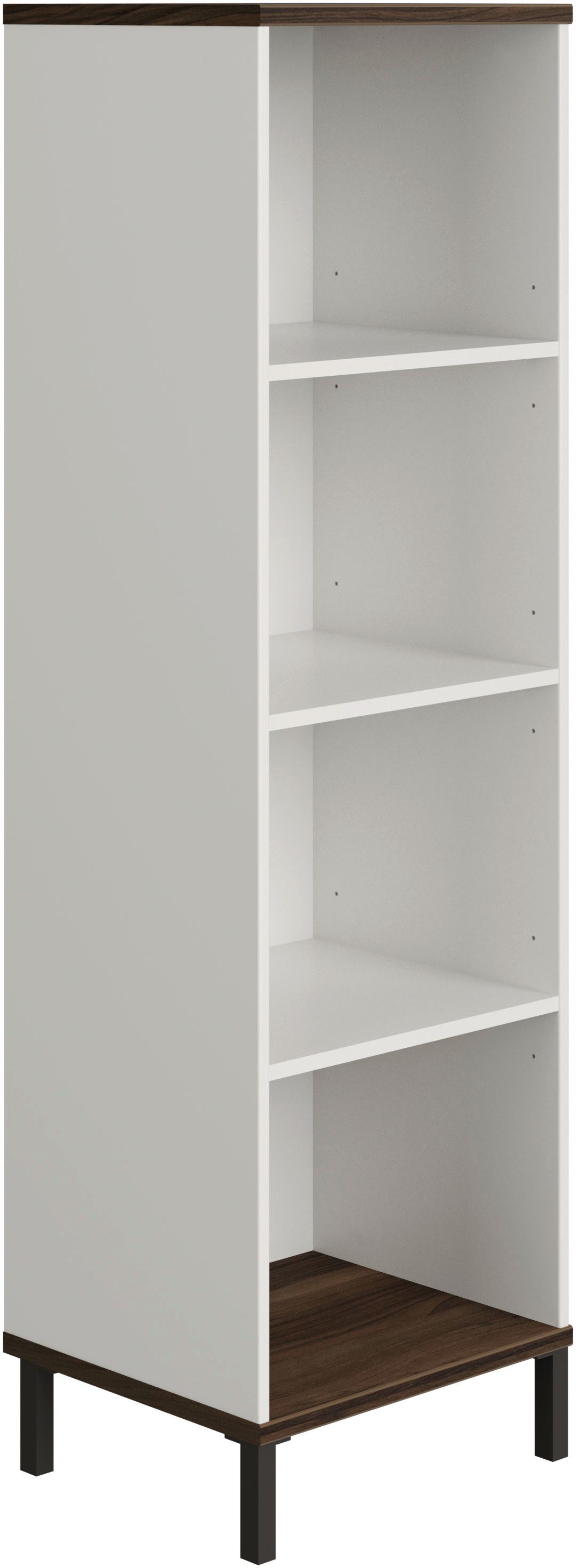 YUNY by PAIDI Standregal LOVELY ALIV mit 4 offenen Fächern, stabiles und langlebiges Regal in Off-White, geprüfte Qualität