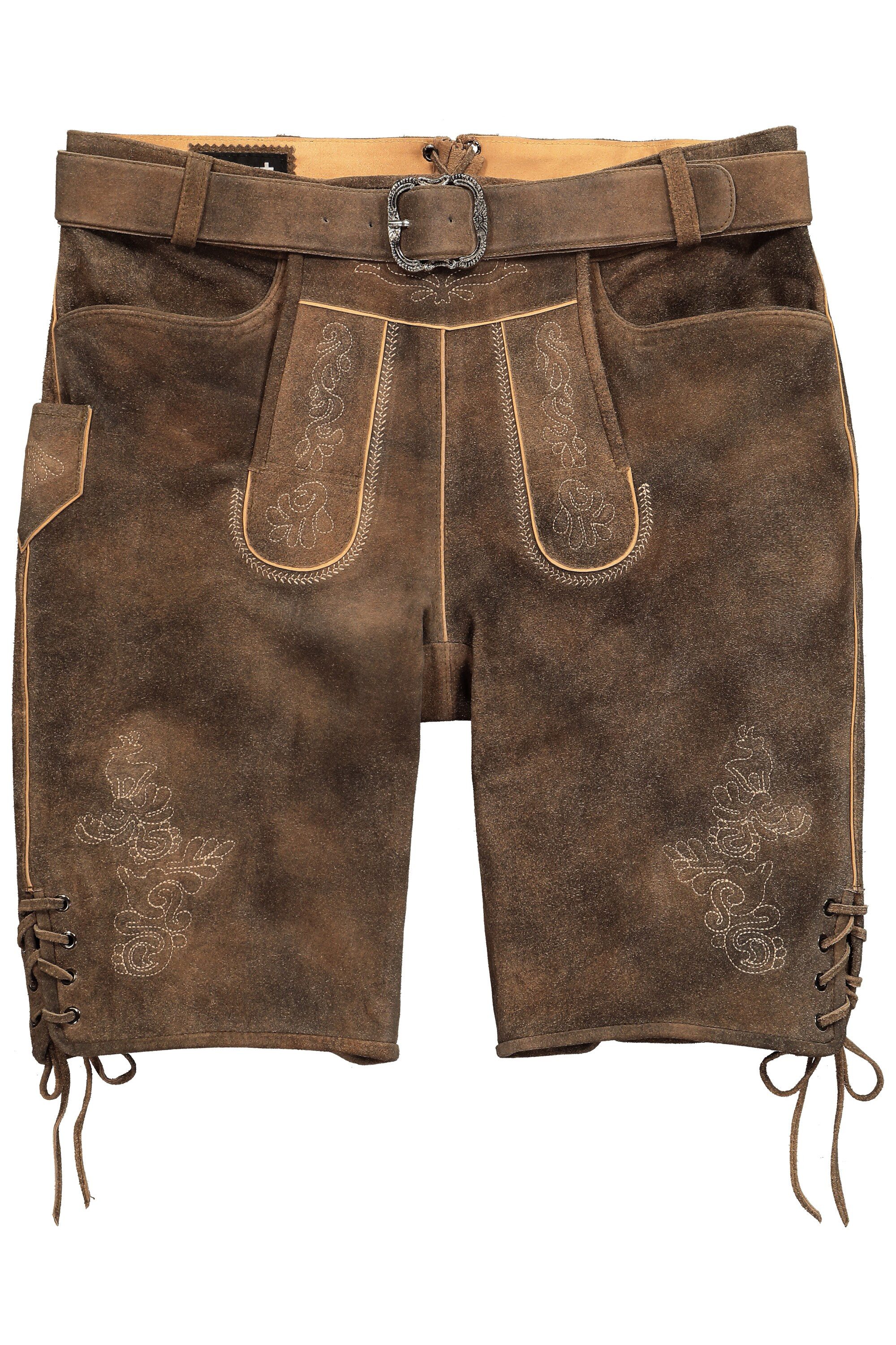 Men Plus Bermudas Men+ Lederbermuda Trachten günstig online kaufen