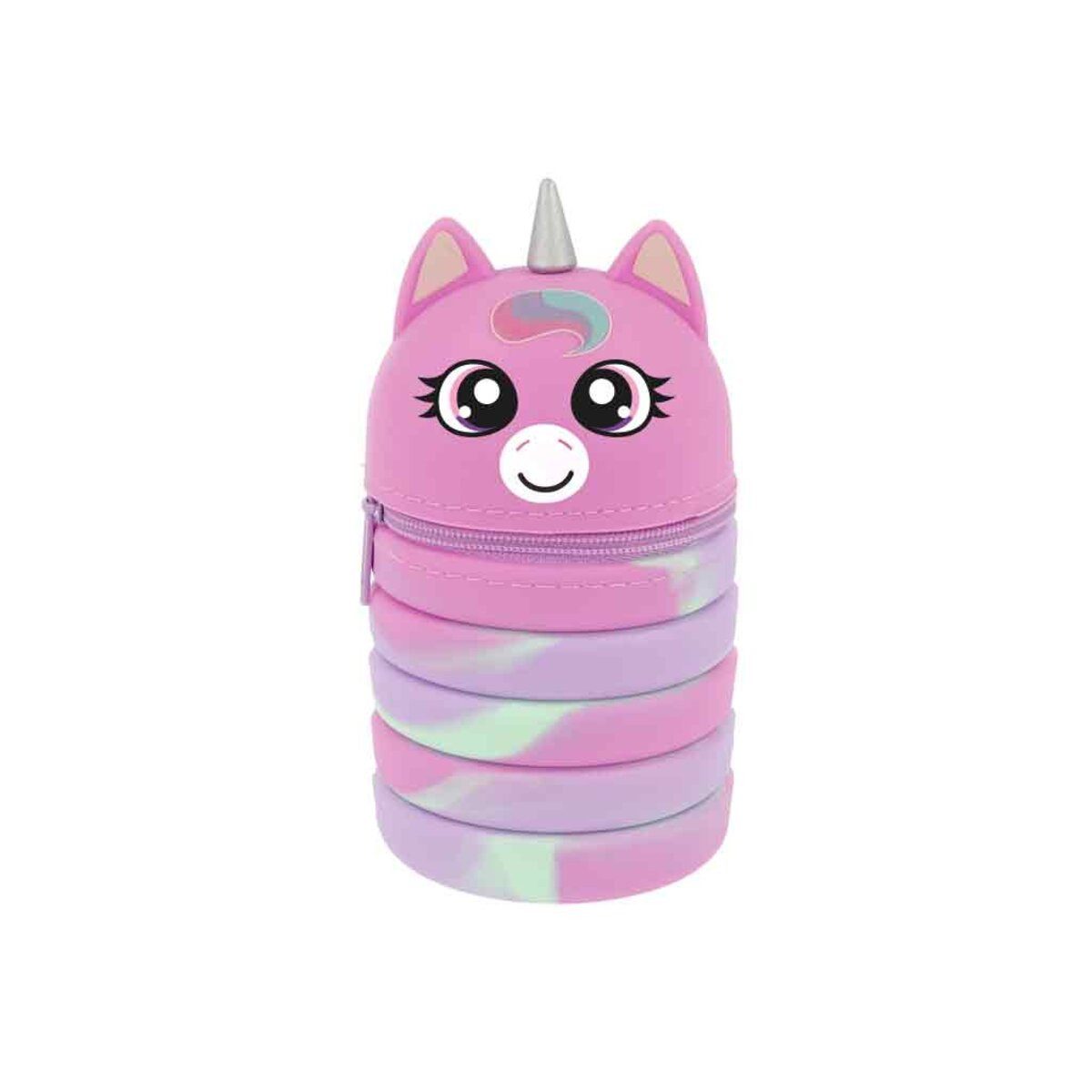 bb Klostermann Federmäppchen bb Klostermann Cuties Pop-up Mäppchen Cutie Einhorn lila 6,5 x 12,5 c