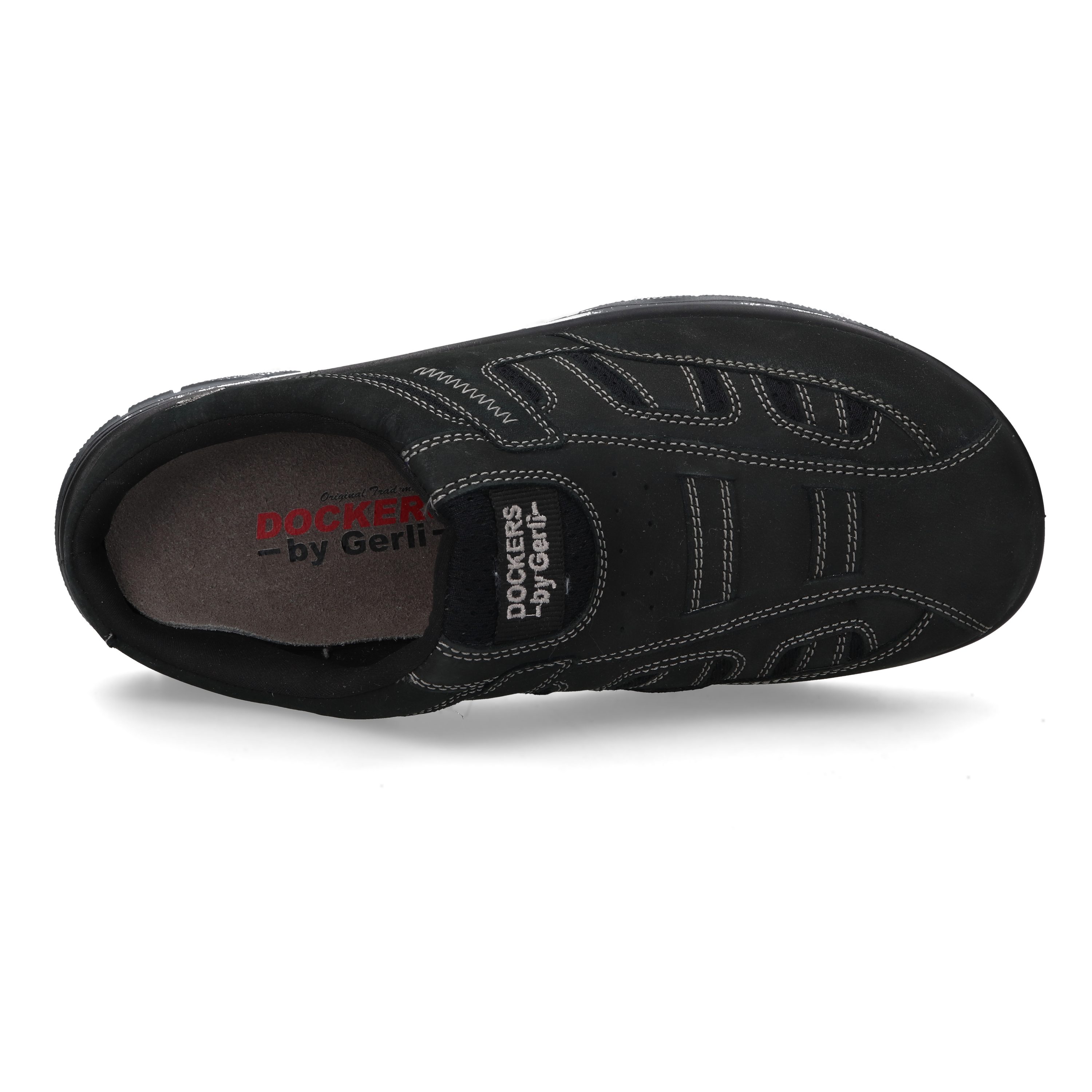 Dockers by Gerli Clog, Sommerschuh,Schlappen,Urlaub, zum einfachen Schlupfen - schmale Form