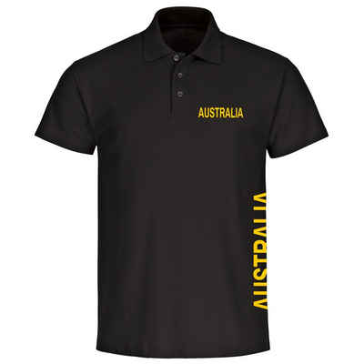 multifanshop Poloshirt Australia - Brust & Seite - Polo