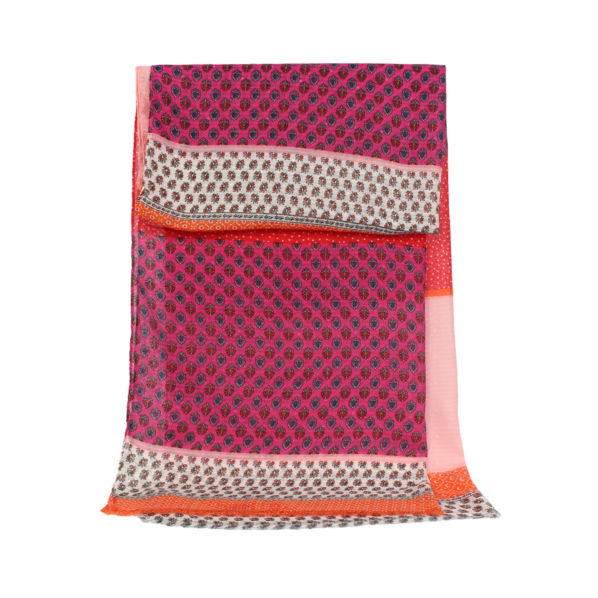 ZEBRO Modeschal Schal pink | Modeschals
