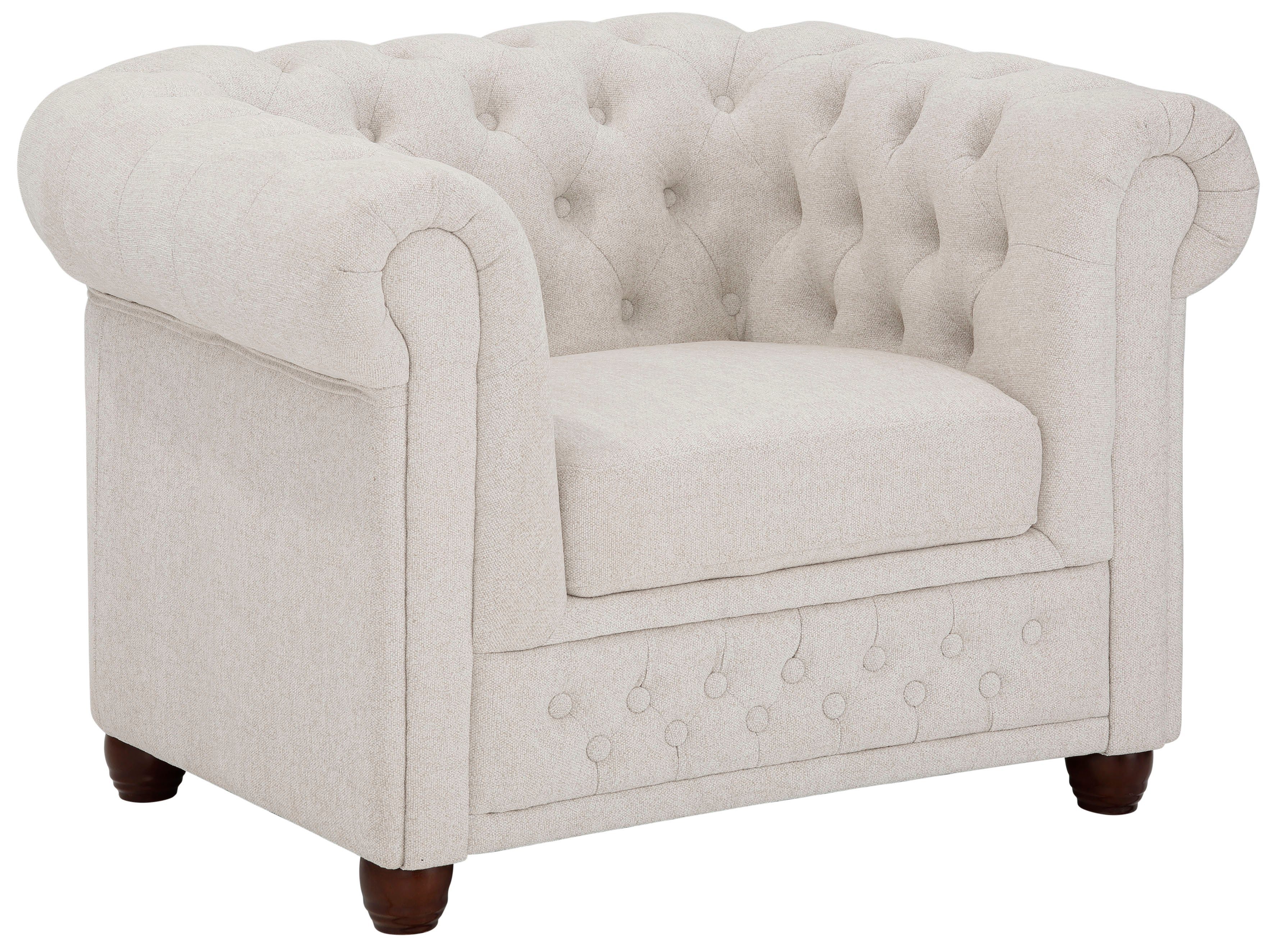 Home affaire Chesterfield-Sessel New Castle Sessel, günstig online kaufen