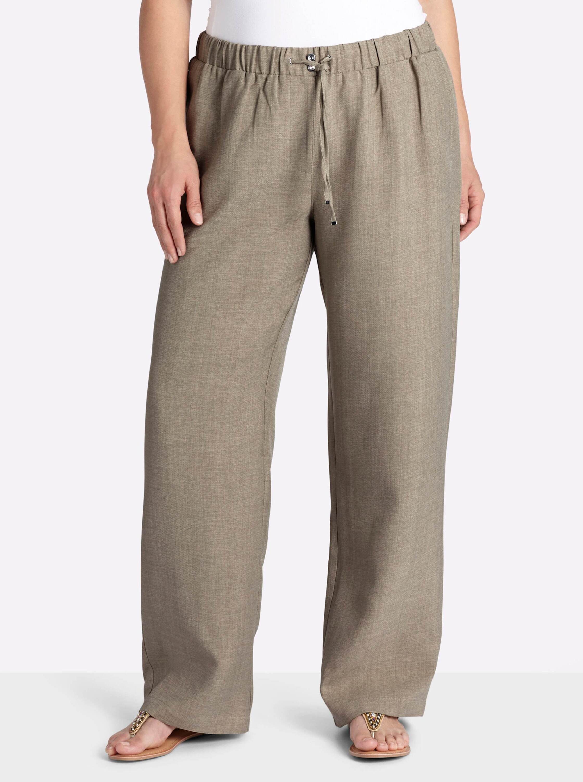 Sheego Jerseyhose Hose normal