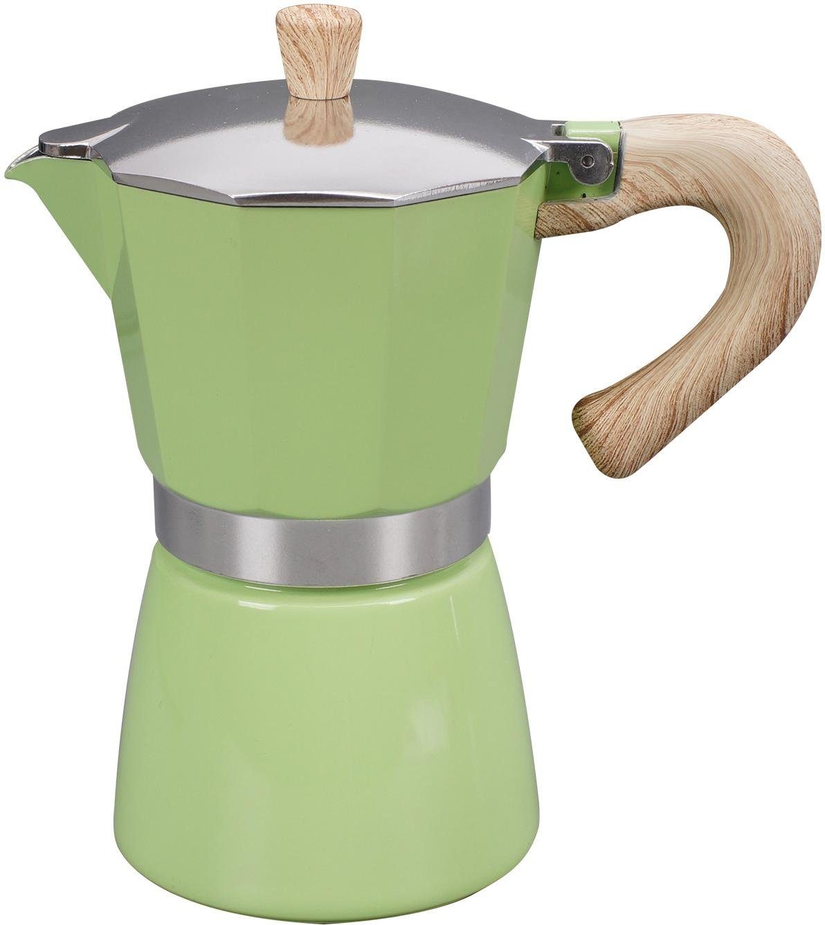 gnali & zani Espressokocher, Induktion, grün