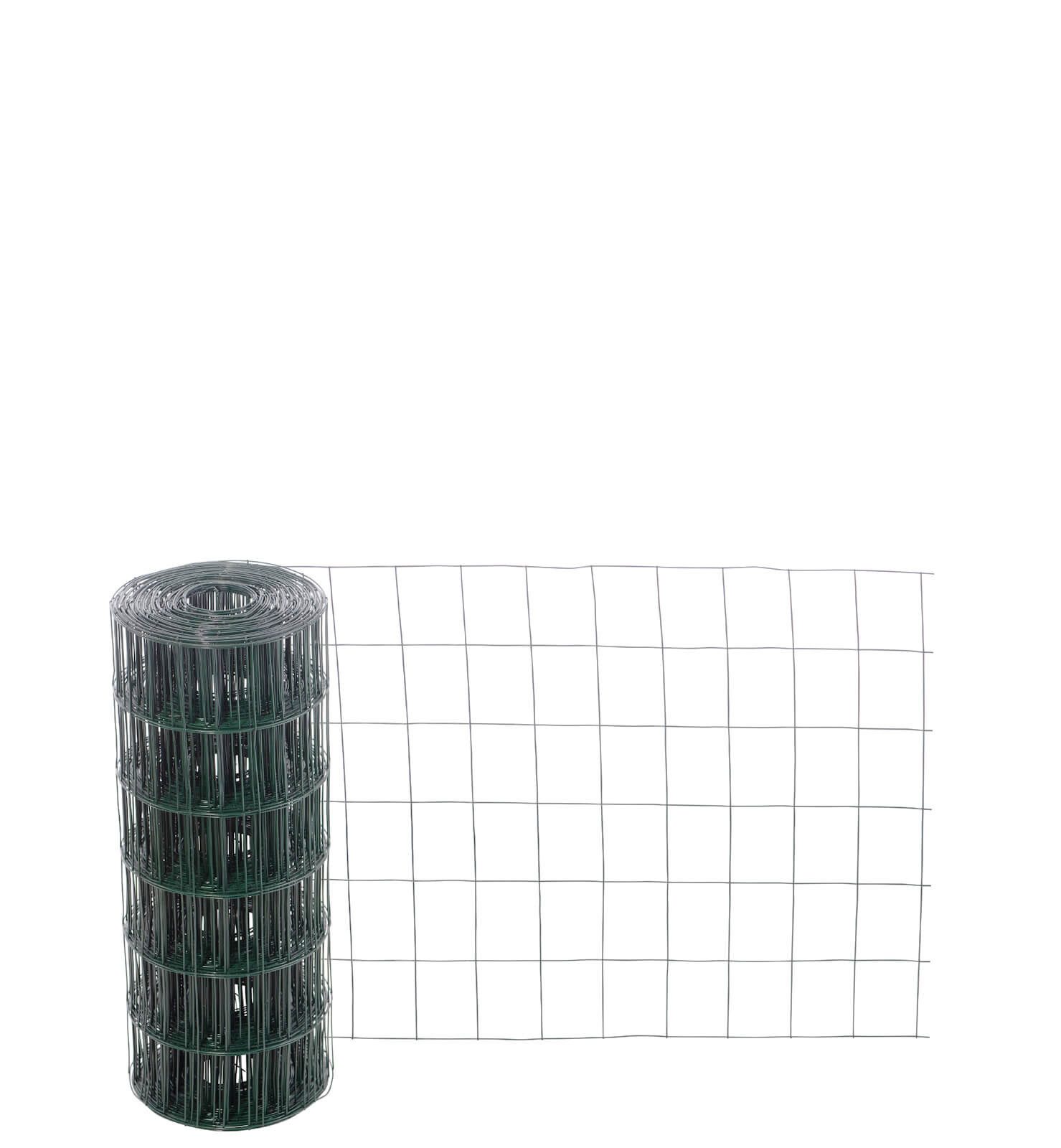 Garmix Gartenzaun Grün 60cm 25m 7,5x10cm 2,1mm
