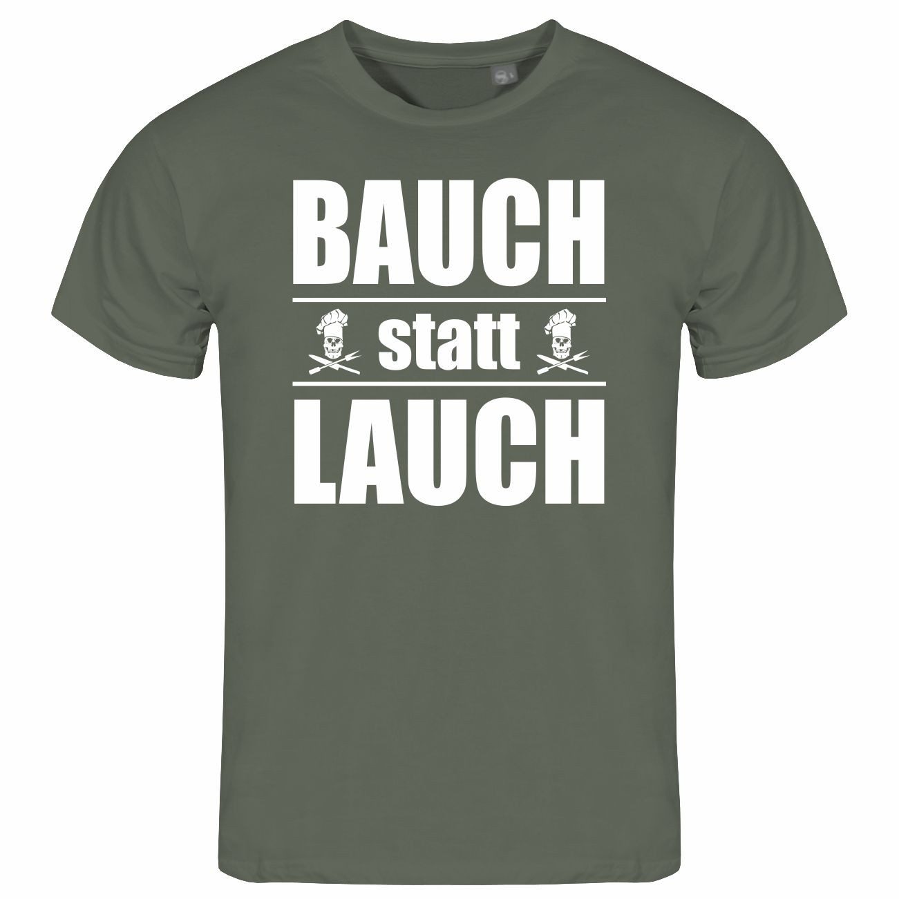 deinshirt Print-Shirt Herren T-Shirt Bauch statt günstig online kaufen