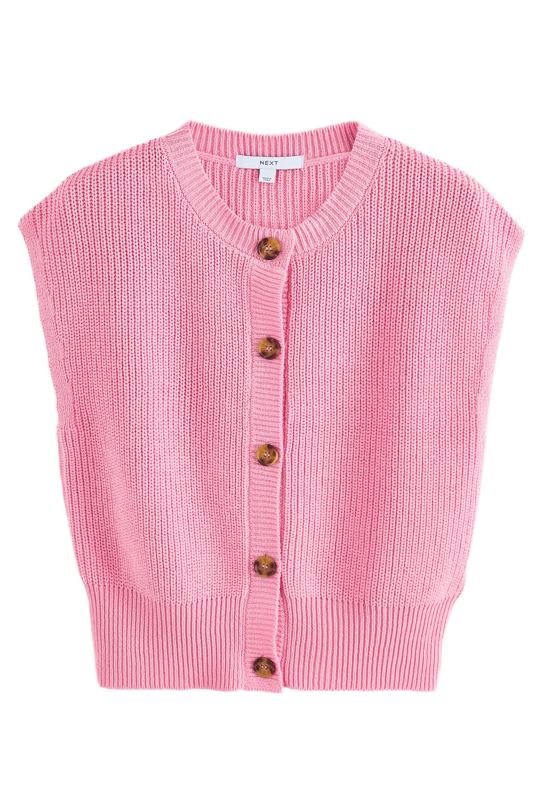 Next Pullunder Durchgeknöpftes, gestricktes Tanktop (1-tlg) günstig online kaufen